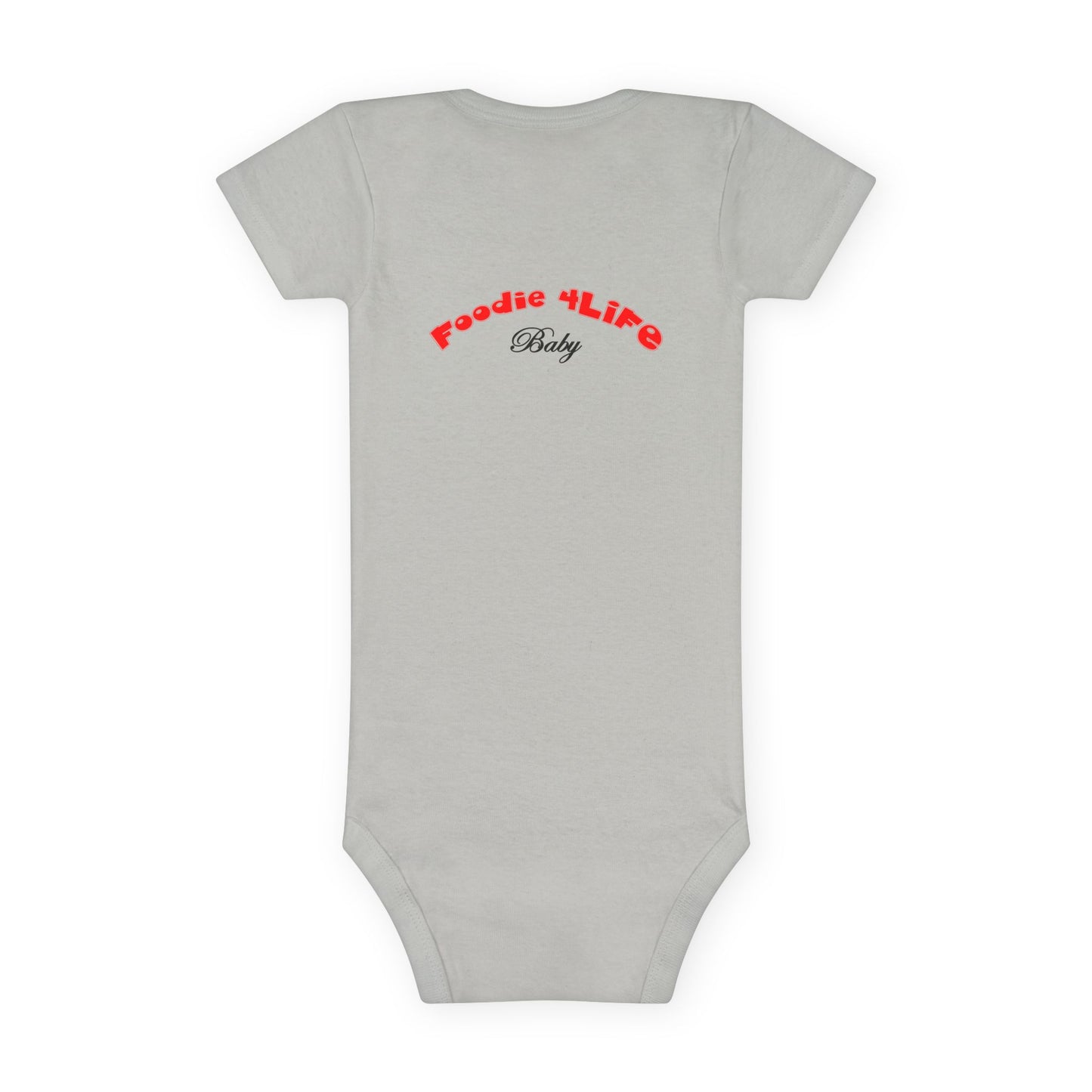 L.O.E.F Foodie 4Life Baby Bodysuit  (Fiery Red)