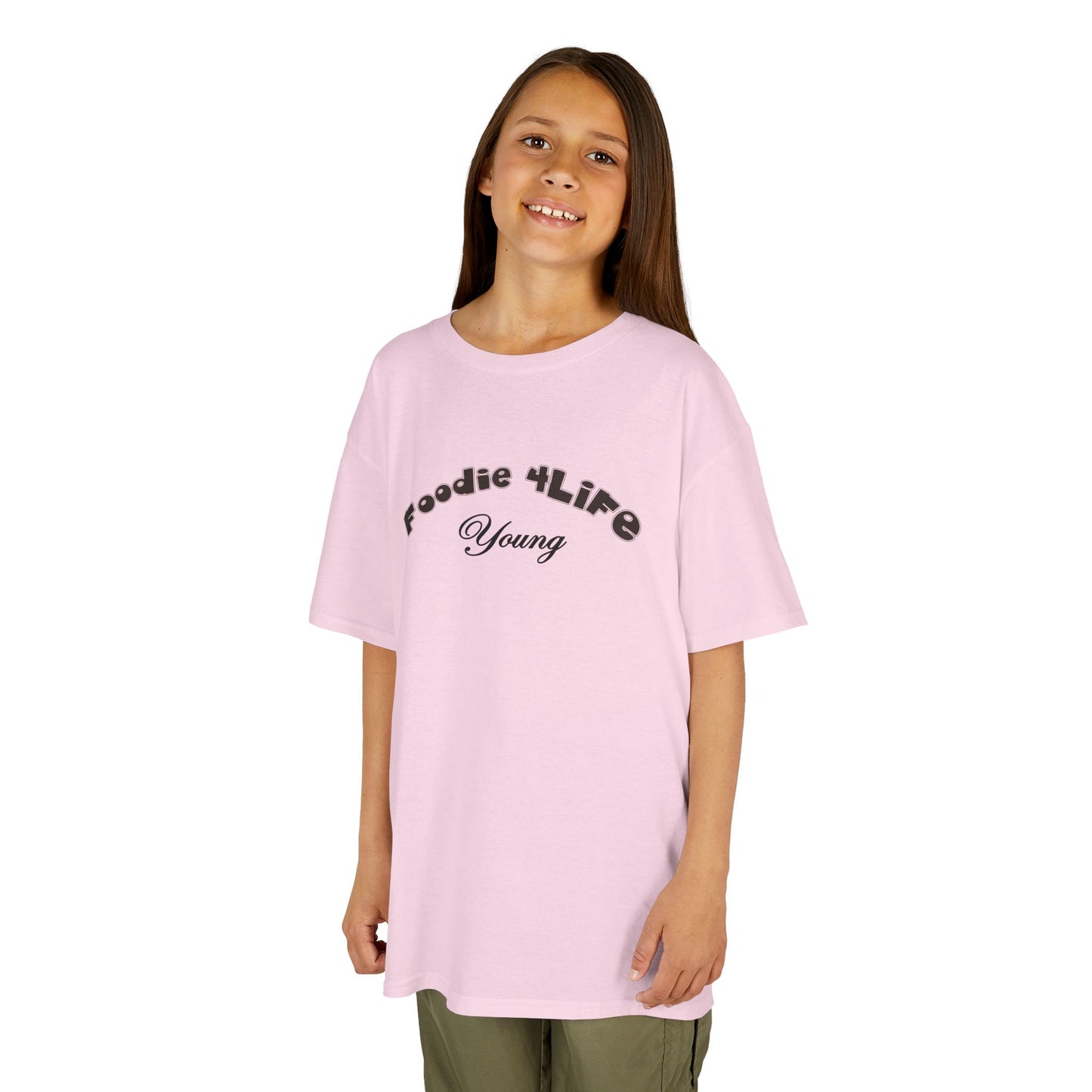 L.O.E.F Foodie 4Life Young Tee Shirt  (Black)