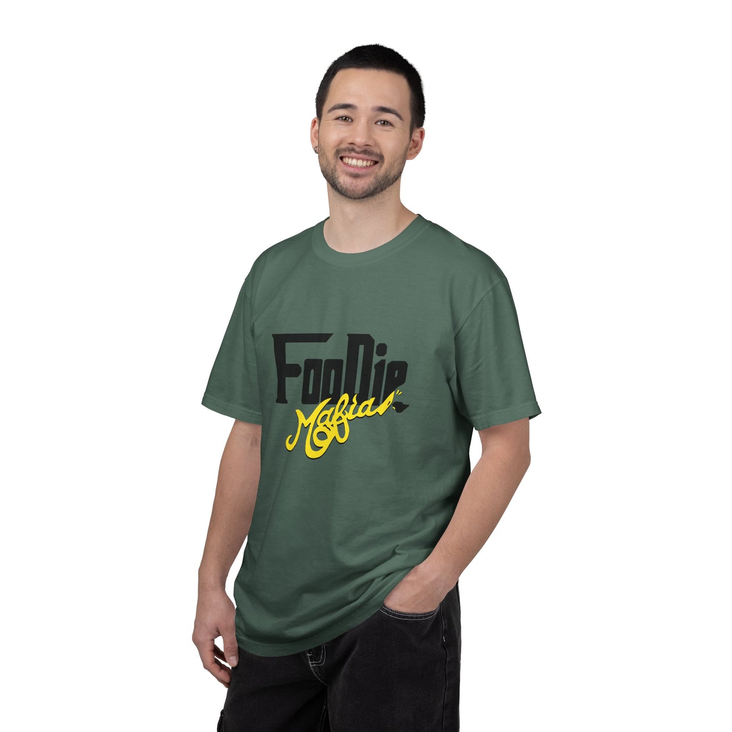 L.O.E.F Foodie Mafia Unisex Tee shirt (Bright Yellow)