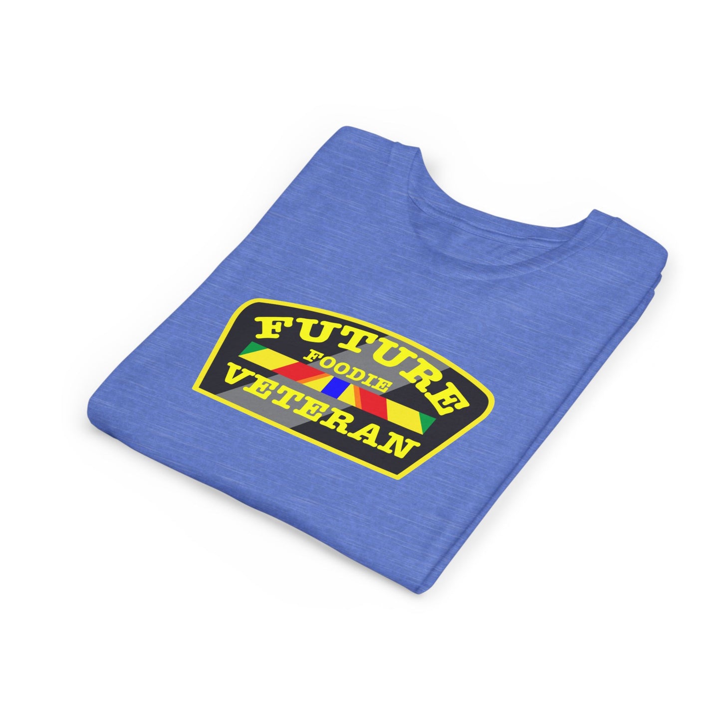 L.O.E.F Future Foodie Veteran Kids Tee Shirt (Yellow)