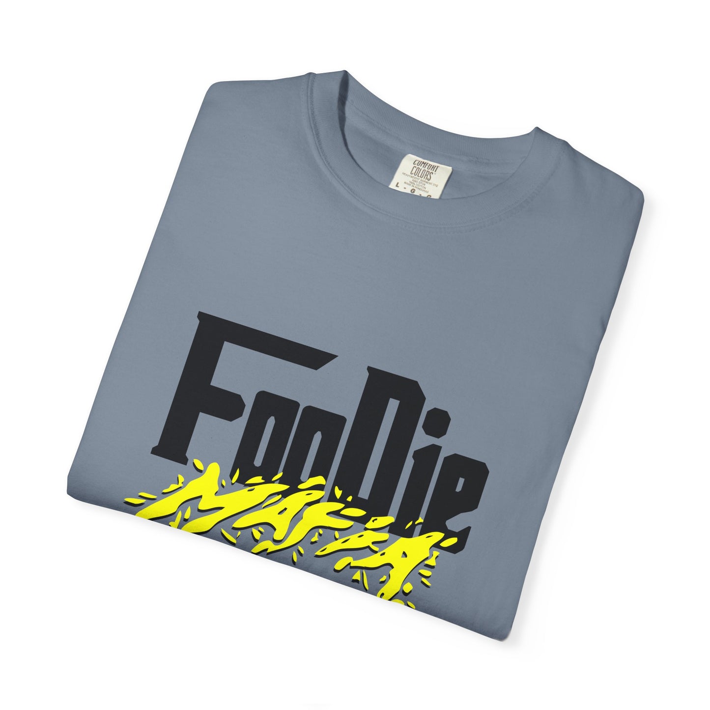 L.O.E.F Foodie Mafia Unisex Tee Shirt (Bright Yellow)