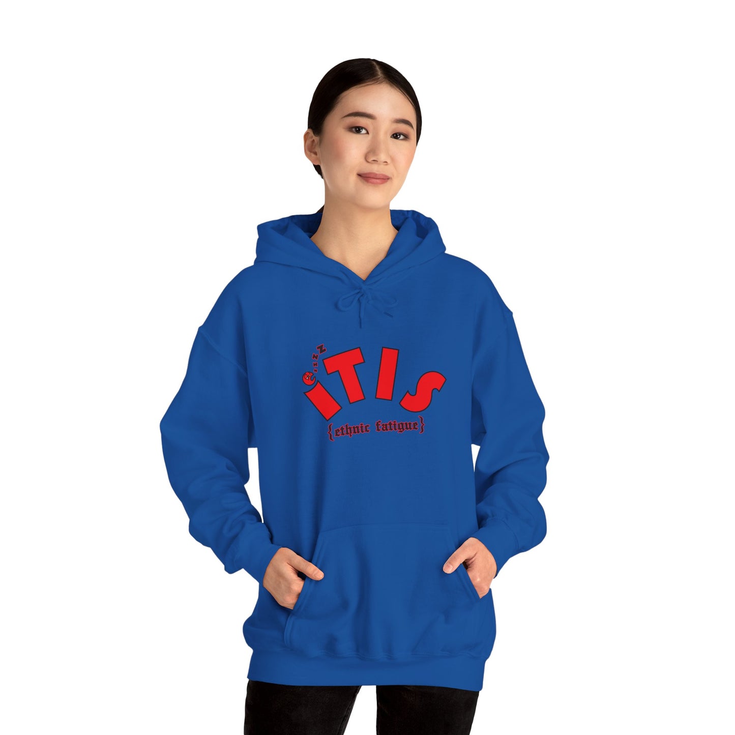 L.O.E.F ITIS Unisex Hooded Sweatshirt (Red)