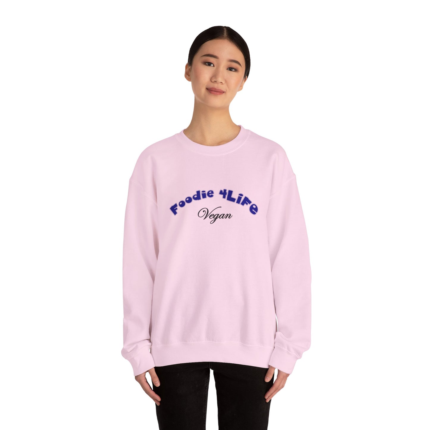 L.O.E.F Foodie 4Life Vegan Unisex Sweatshirt (Violet)