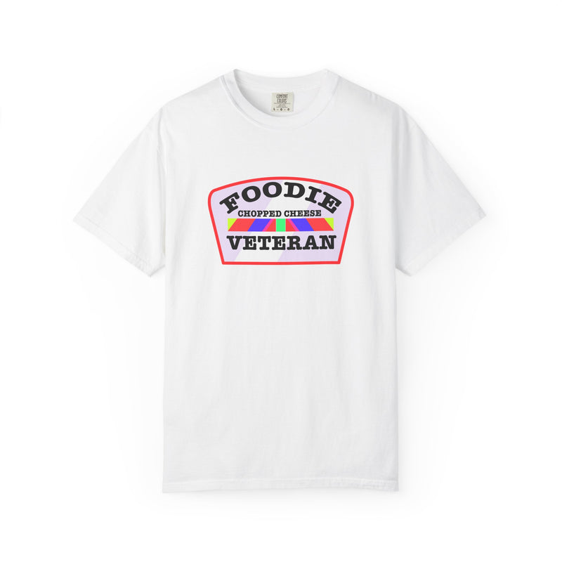 L.O.E.F Foodie Veteran Chopped Cheese Unisex Tee Shirt (Soft Pink)