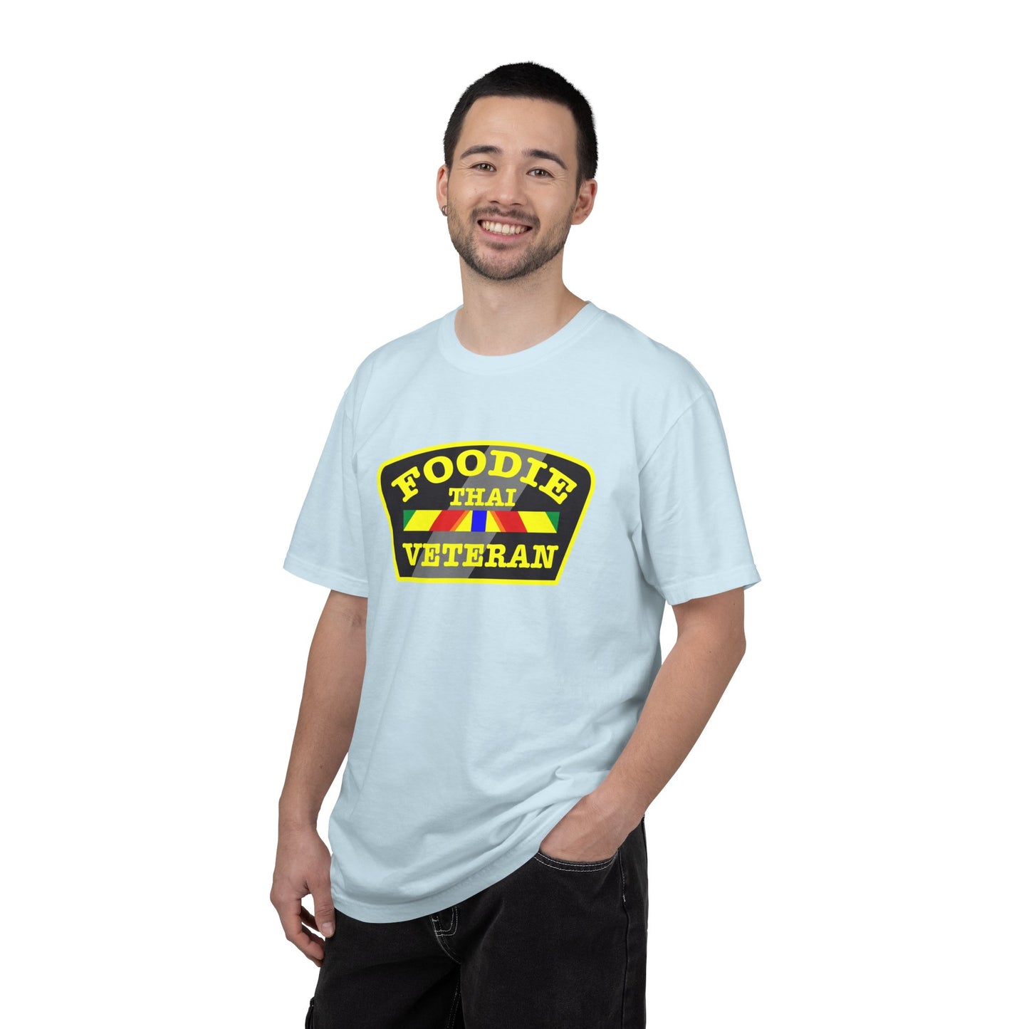 L.O.E.F Foodie Veteran THAI Unisex Tee Shirt (Yellow)