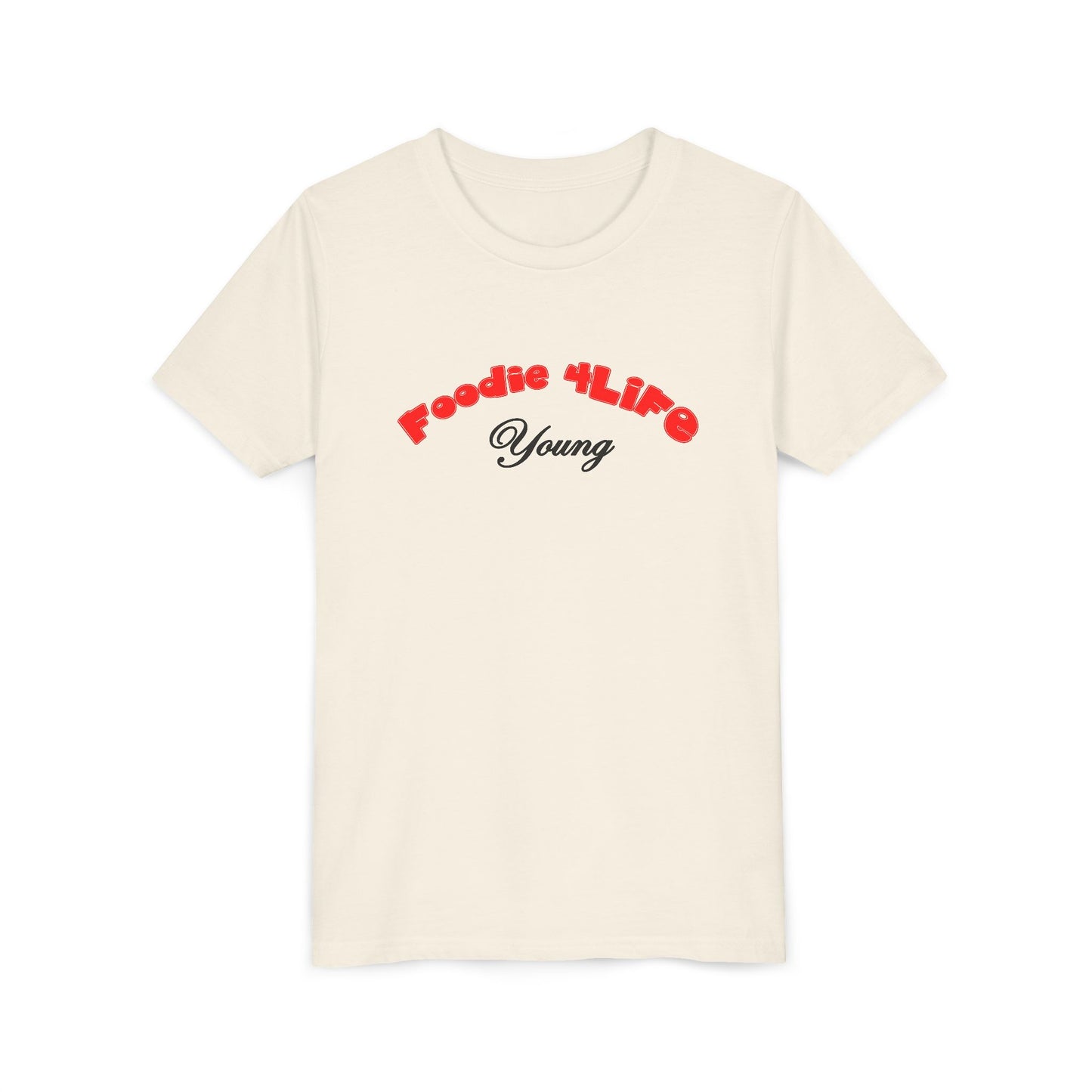 L.O.E.F Foodie 4Life Young Tee Shirt  (Fiery Red)