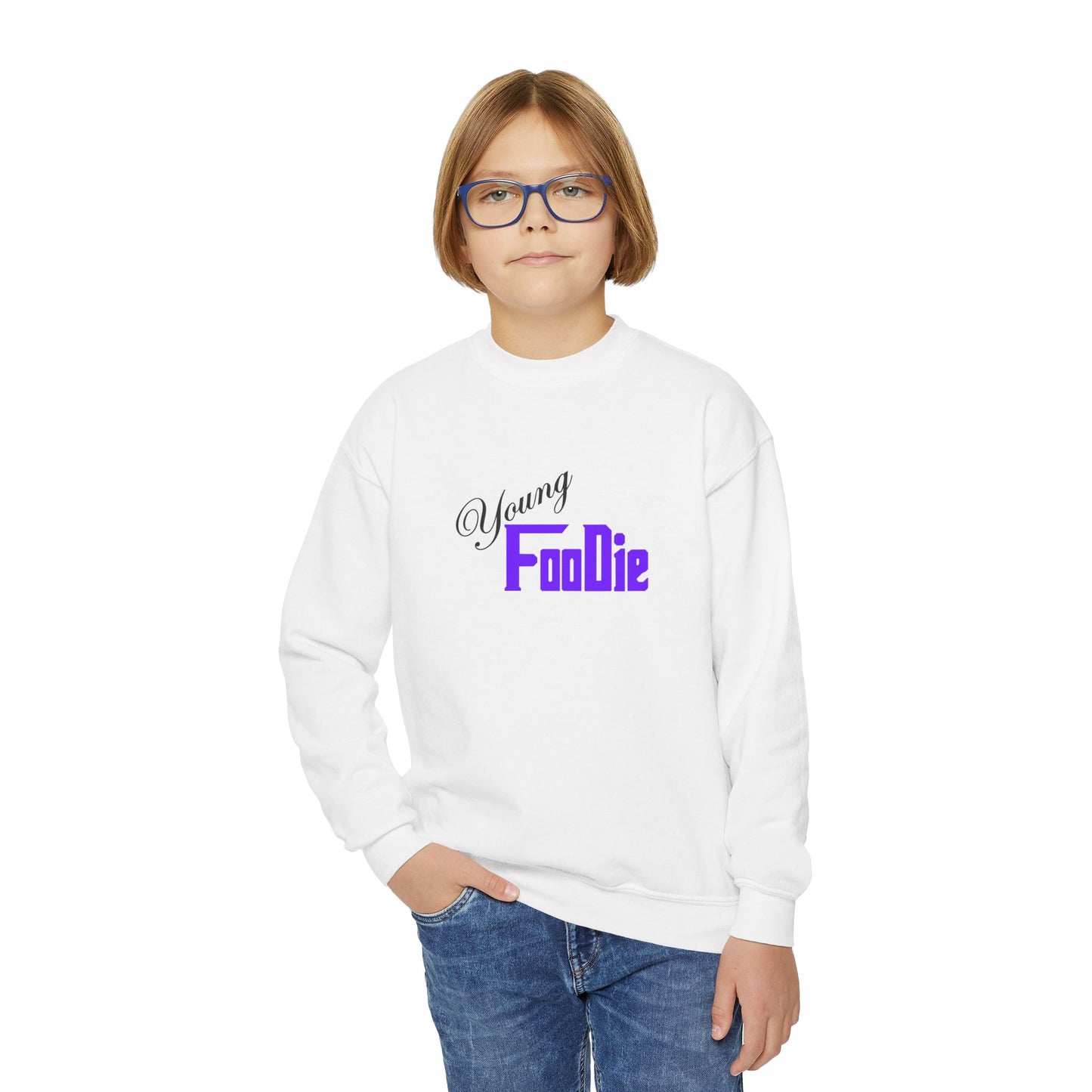 L.O.E.F Young Foodie Youth Sweatshirt (Violet)