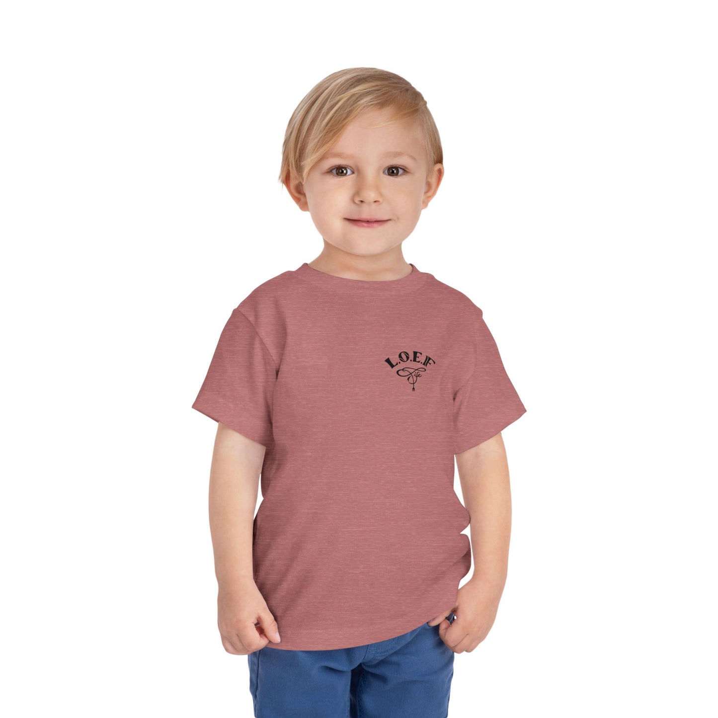 L.O.E.F Foodie 4Life Baby Short Sleeve Tee Shirt (Black)