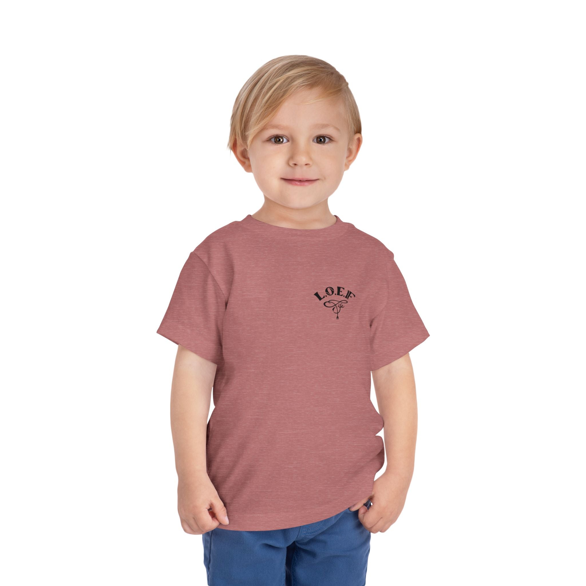 L.O.E.F Foodie 4Life Baby Short Sleeve Tee Shirt (Black)