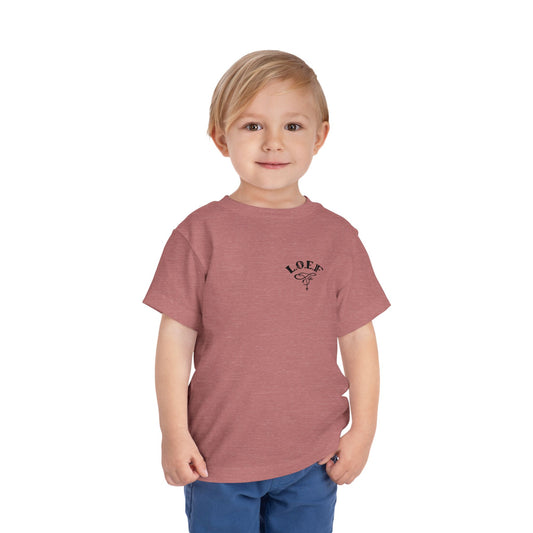 L.O.E.F Foodie 4Life Baby Short Sleeve Tee Shirt (Black)