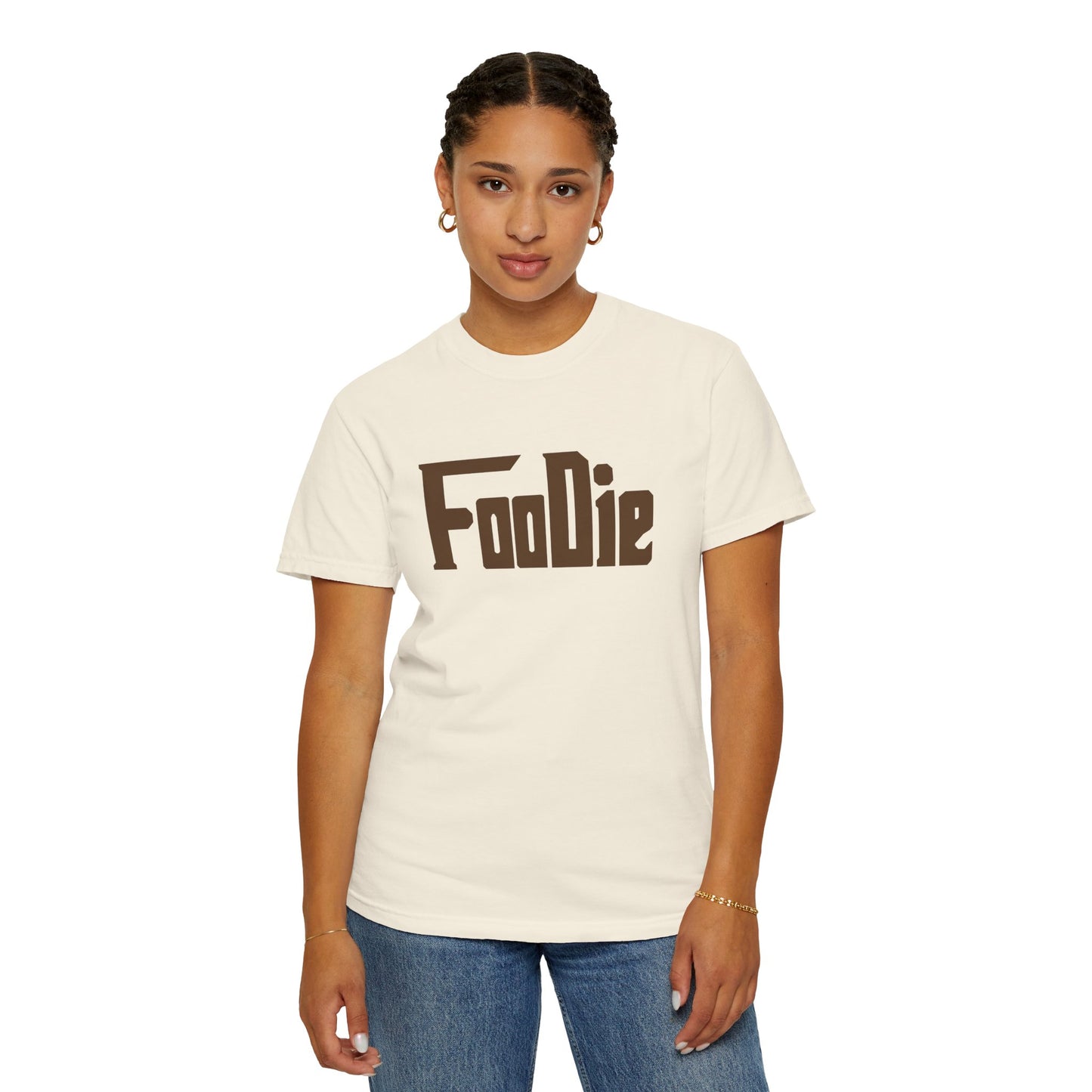 L.O.E.F Foodie Unisex Tee Shirt (Dark Brown)