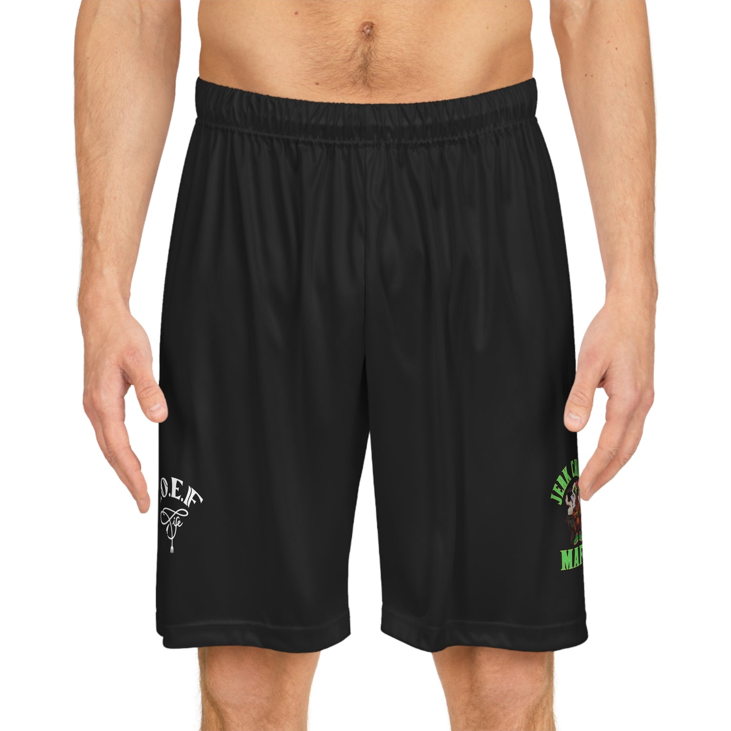 L.O.E.F Jerk Chicken Mafia Basketball Shorts