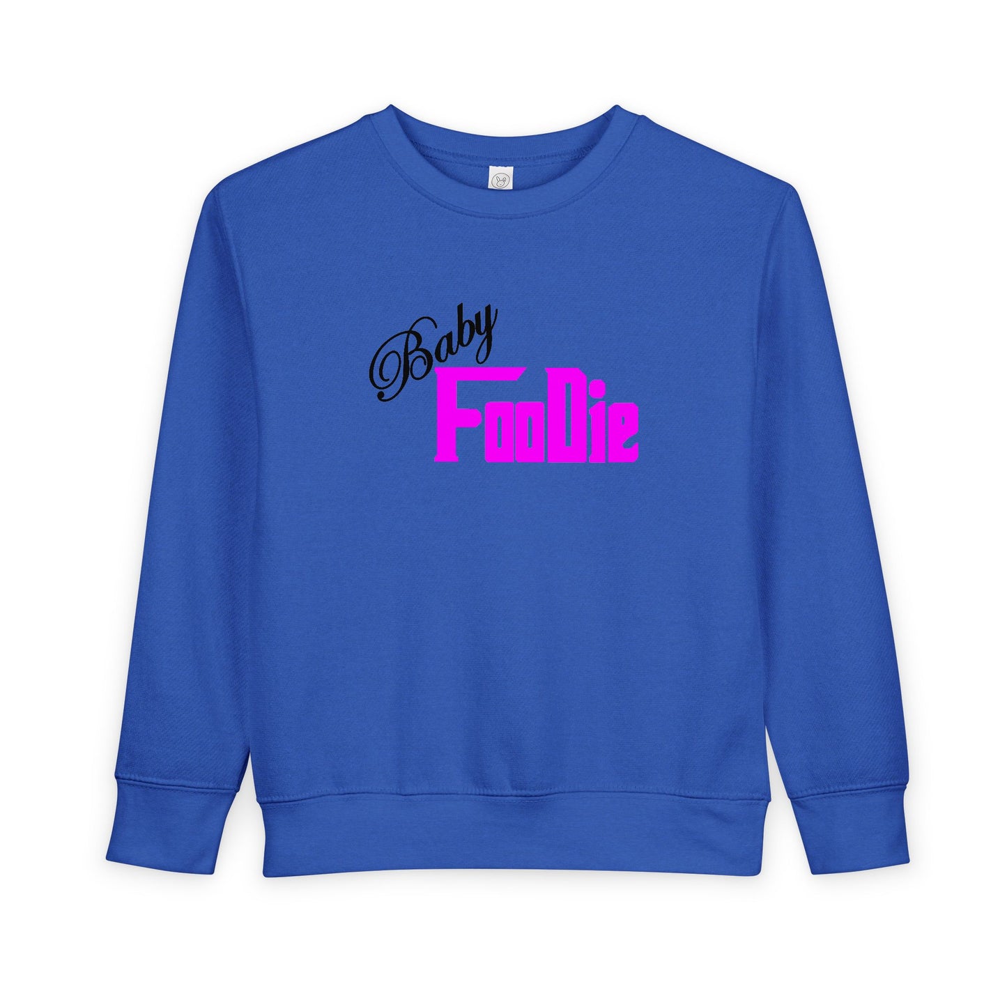 L.O.E.F Baby Foodie Toddler Sweatshirt (Fuchsia)
