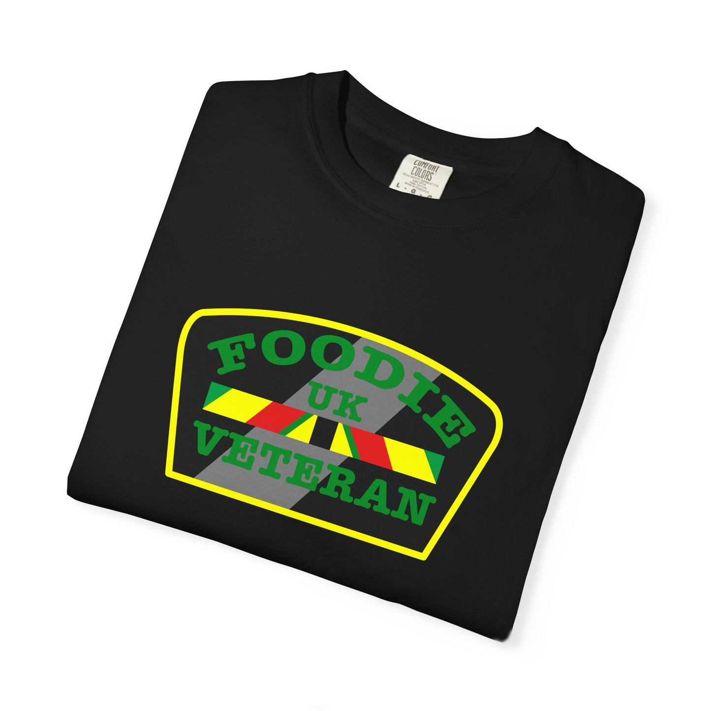 L.O.E.F Foodie Veteran UK Unisex Tee Shirt (Green)