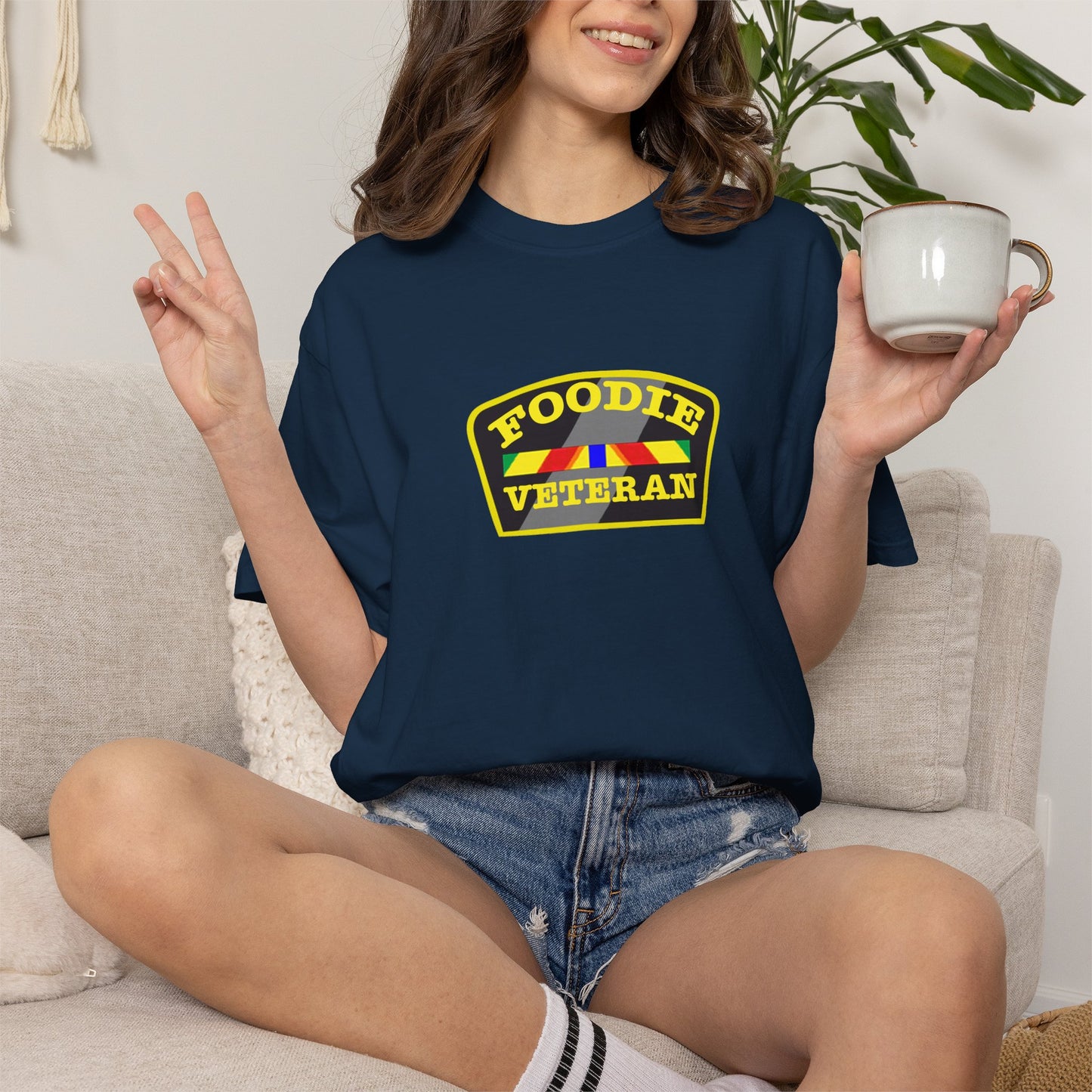 L.O.E.F Foodie Veteran Tee Shirt