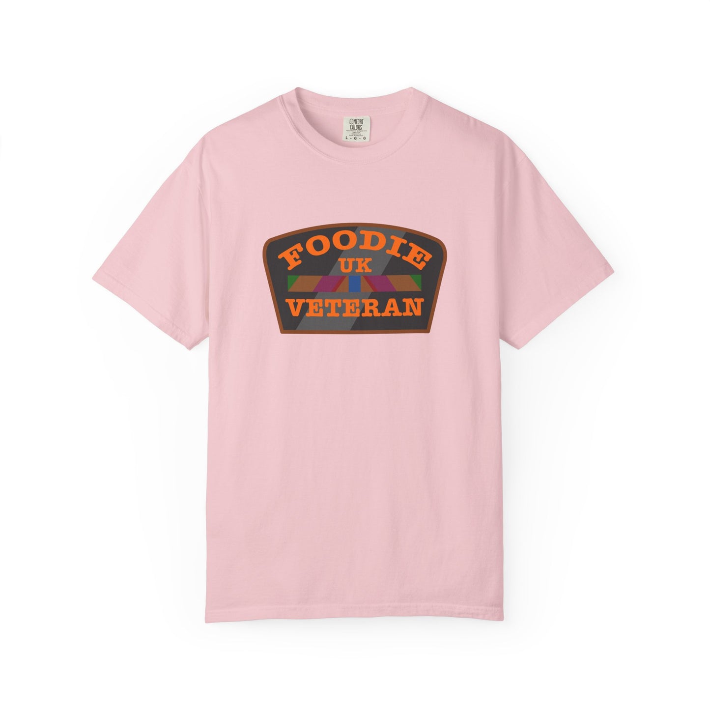 L.O.E.F Foodie Veteran UK Unisex Tee Shirt (Orange)