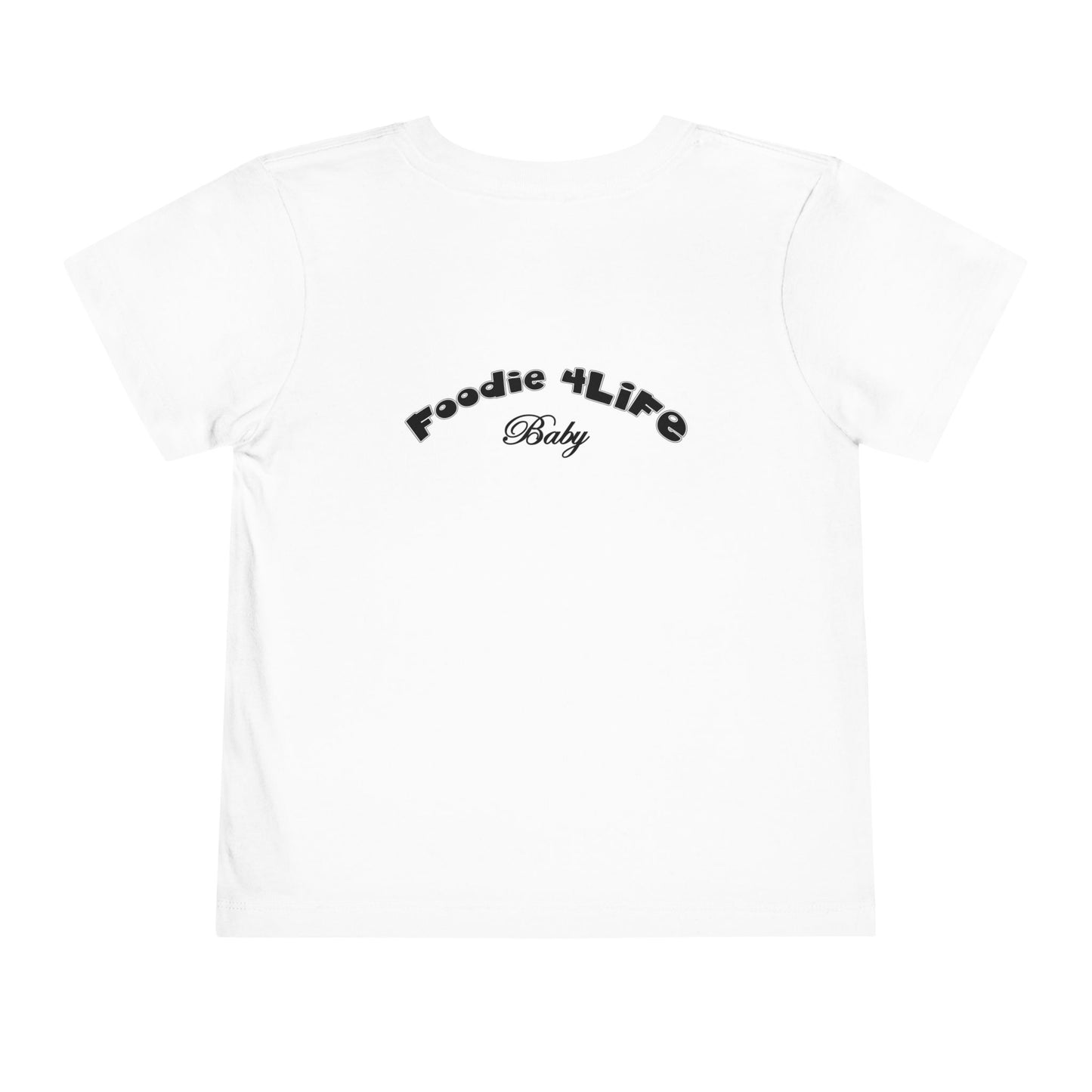 L.O.E.F Foodie 4Life Baby Short Sleeve Tee Shirt (Black)