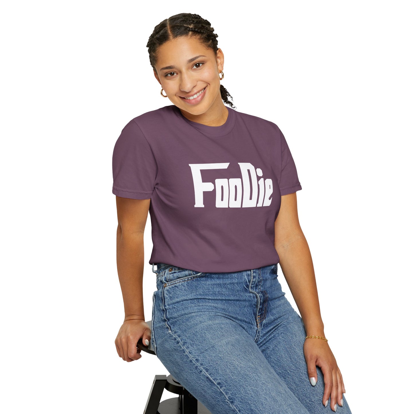 L.O.E.F Foodie Unisex Tee Shirt (White)