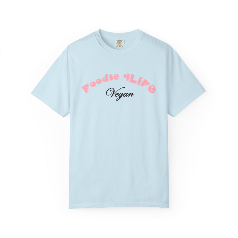L.O.E.F Foodie 4Life Vegan Unisex Tee Shirt (Soft Pink)
