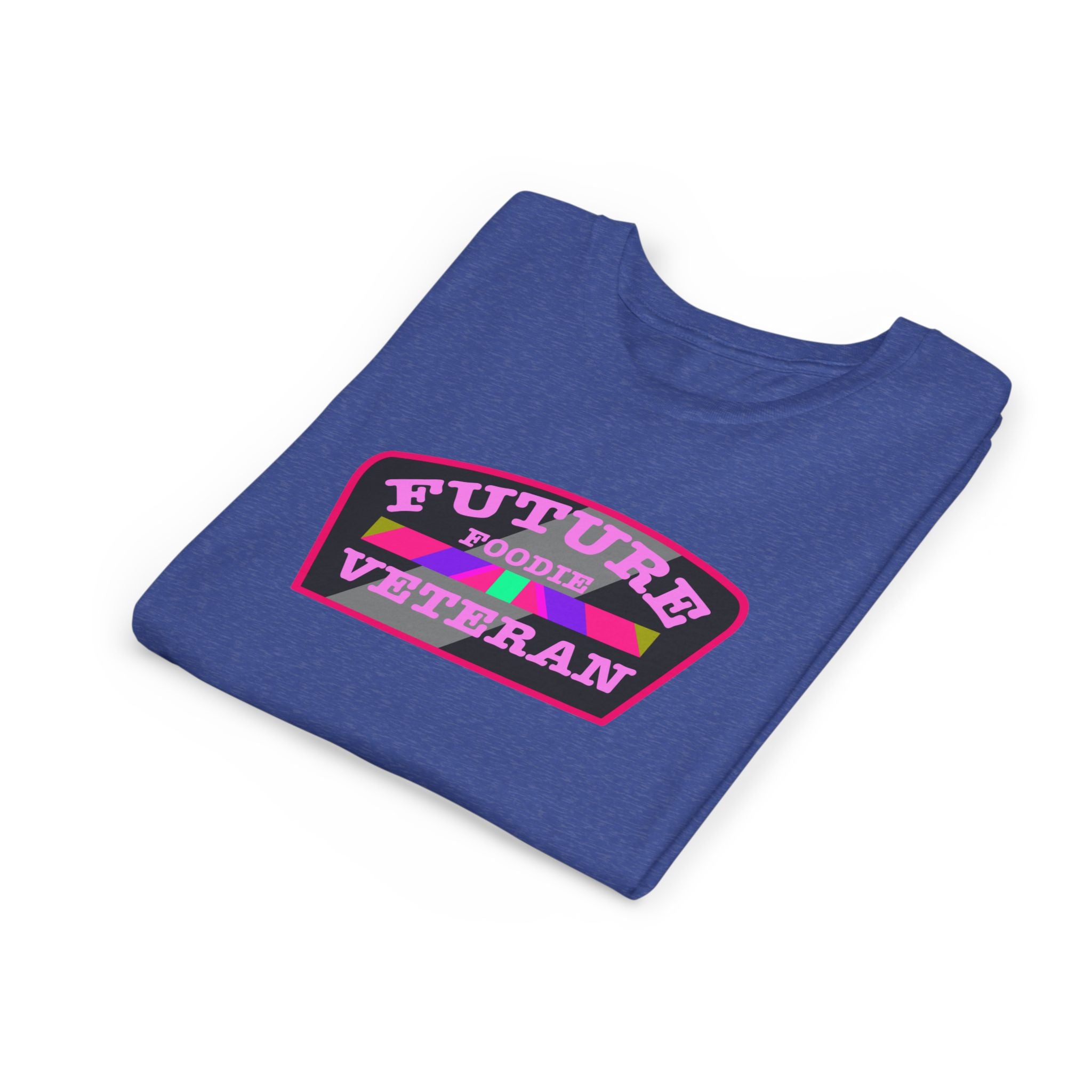 L.O.E.F Future Foodie Veteran Kids Tee Shirt (Pink)