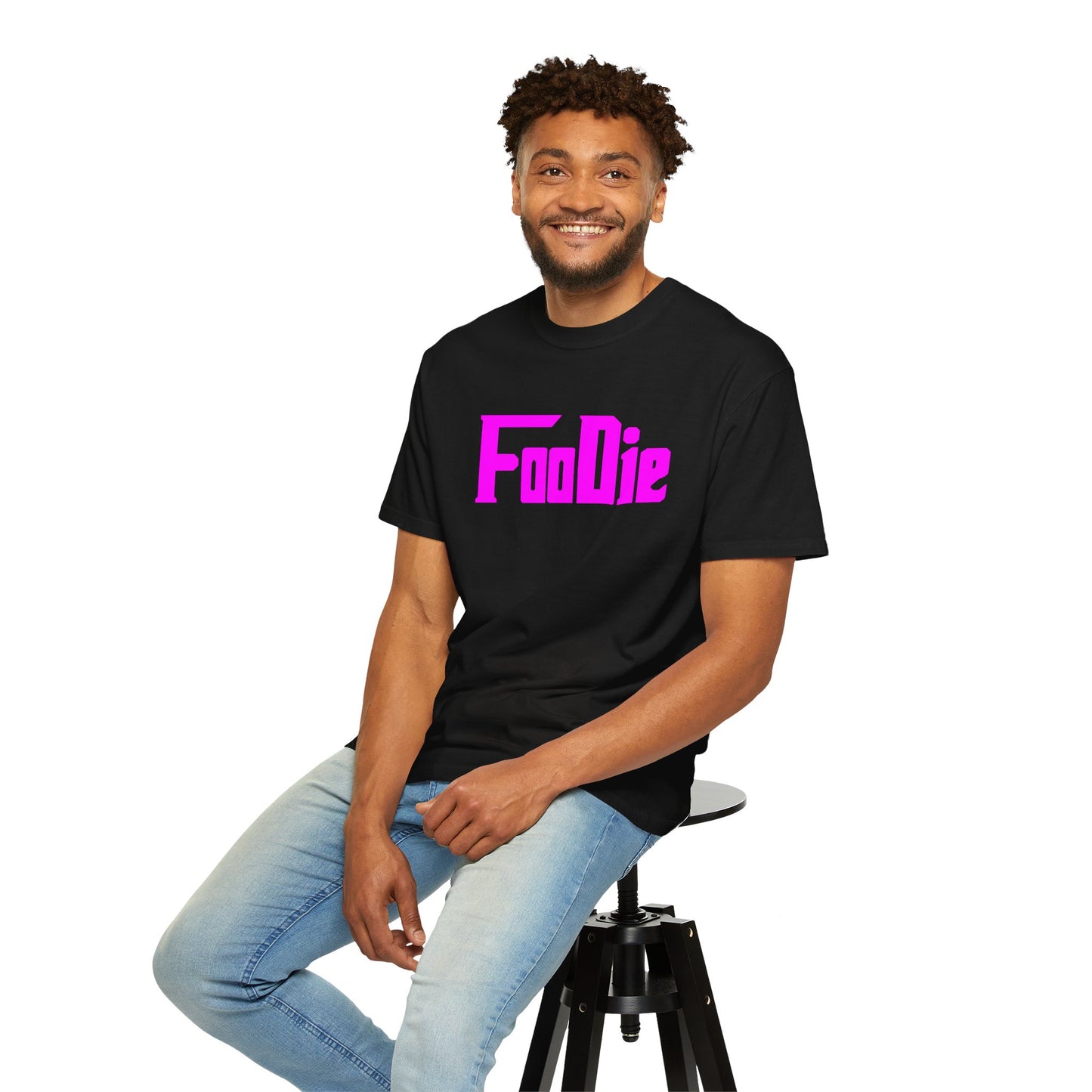 L.O.E.F Foodie Unisex Tee Shirt (Fuchsia)