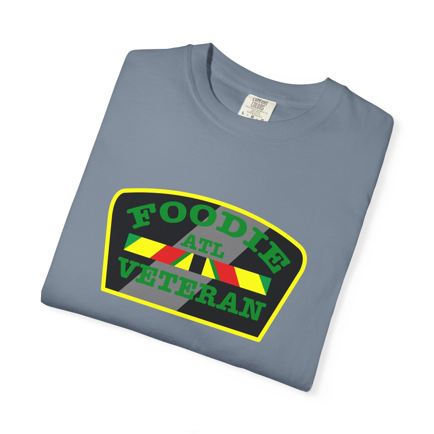 L.O.E.F Foodie Veteran ATL Unisex Tee Shirt (Green)