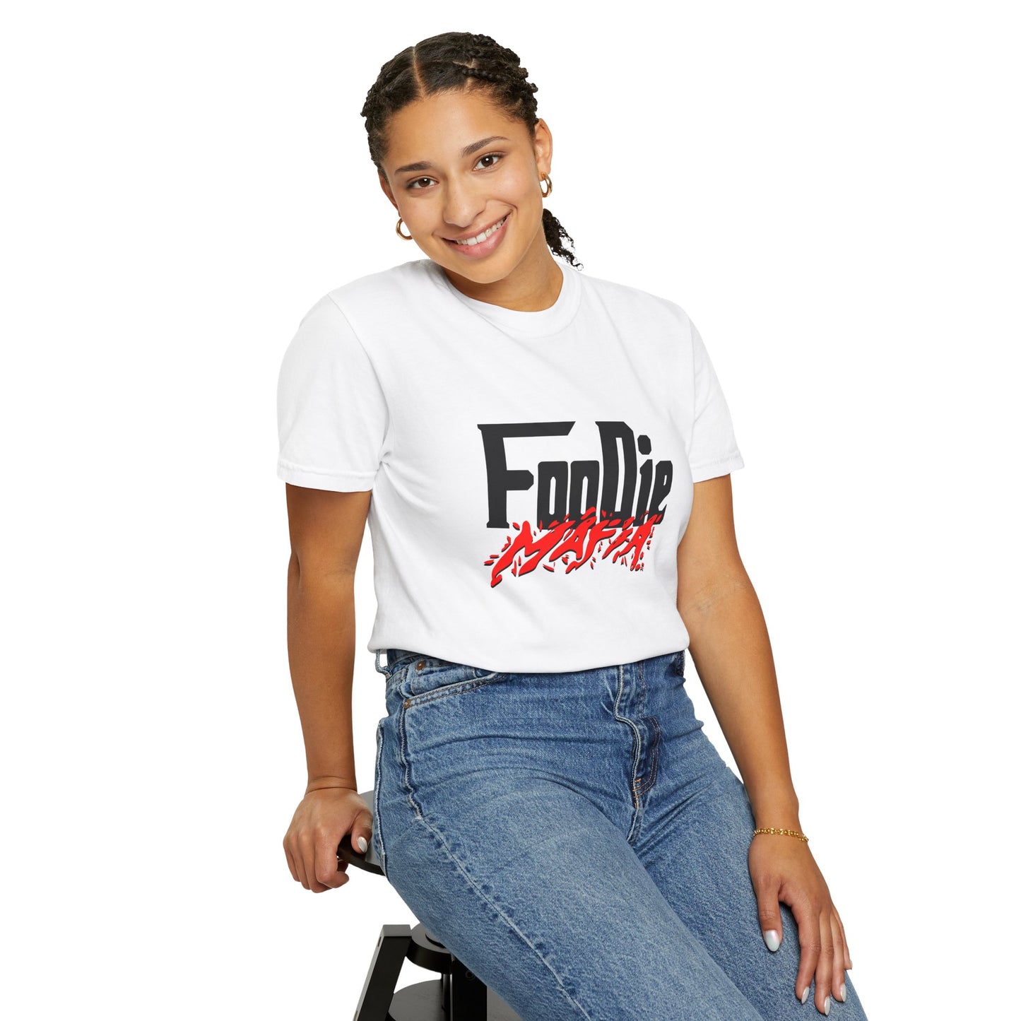 L.O.E.F Foodie Mafia Unisex Tee Shirt (Red)