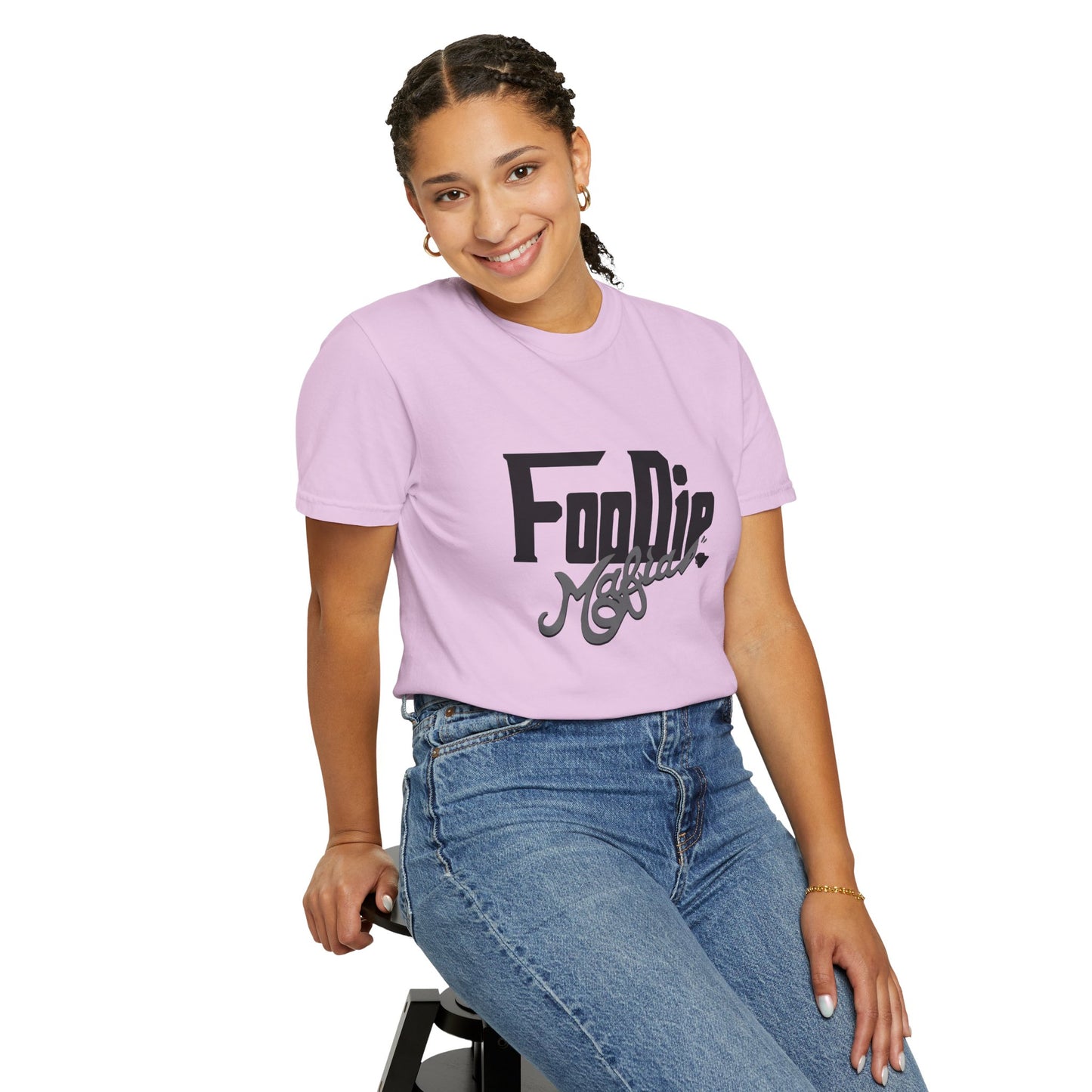 L.O.E.F Foodie Mafia Unisex Tee shirt (Dark Grey)