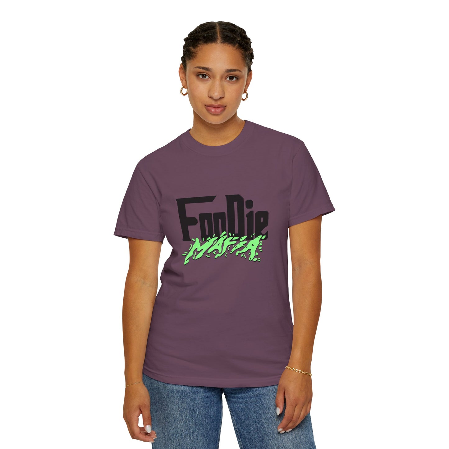 L.O.E.F Foodie Mafia Tee Shirt (Mint Green)