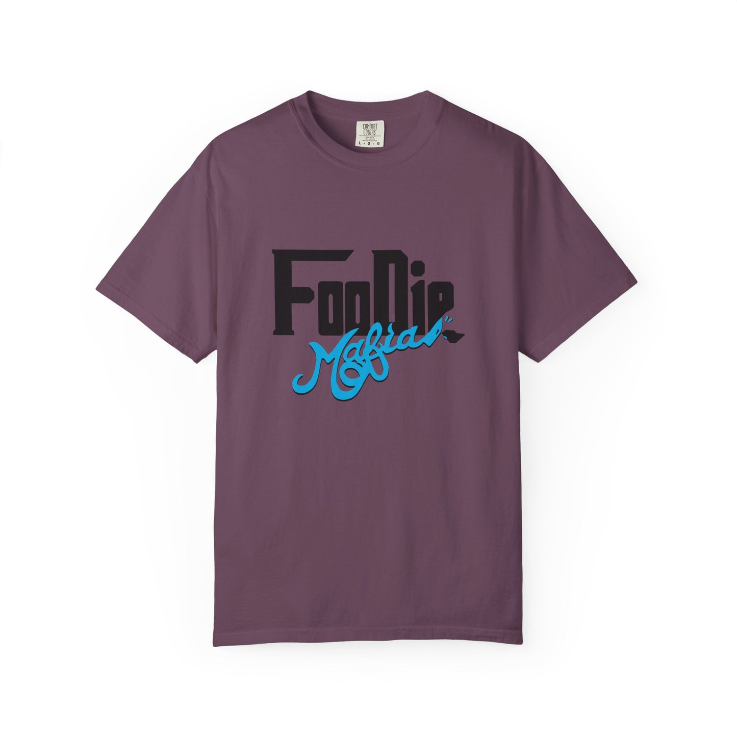 L.O.E.F Foodie Mafia Unisex Tee shirt (Sky Blue)