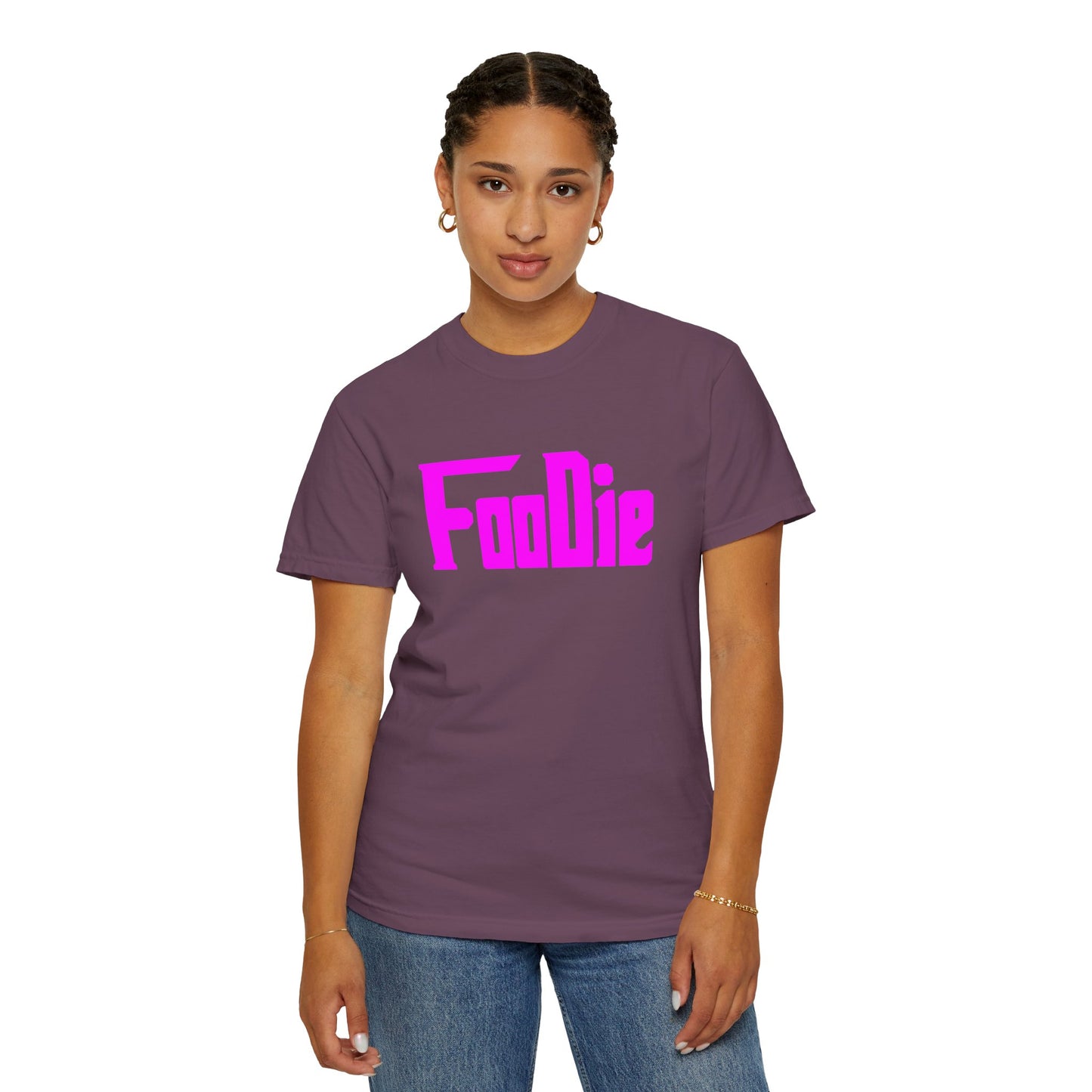 L.O.E.F Foodie Unisex Tee Shirt (Fuchsia)