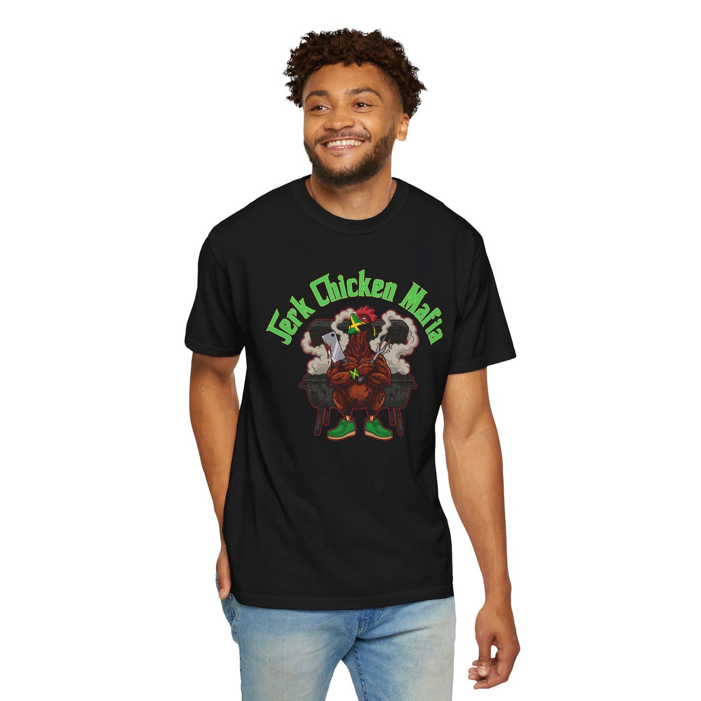 L.O.E.F Jerk Chicken Mafia Unisex Tee Shirt