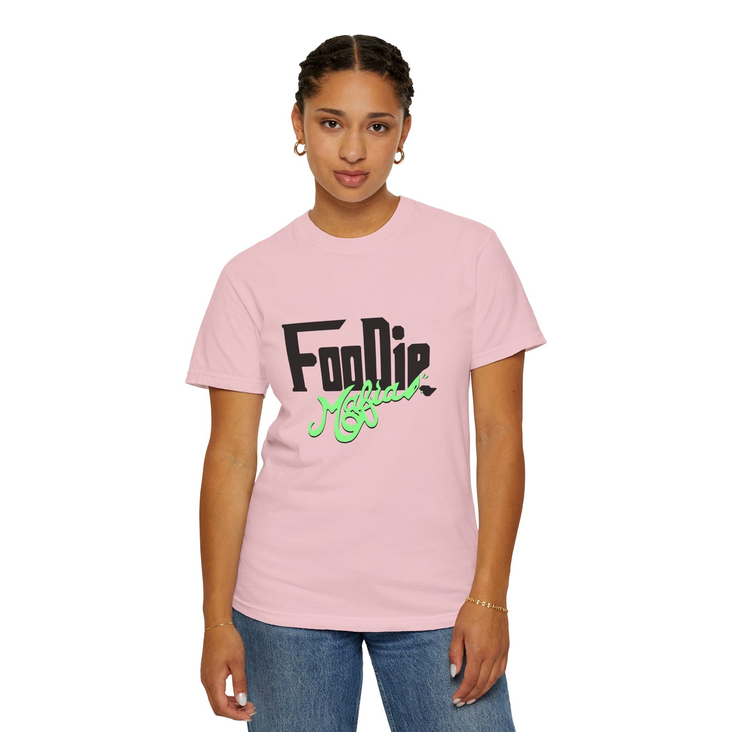 L.O.E.F Foodie Mafia Unisex Tee shirt (Mint Green)