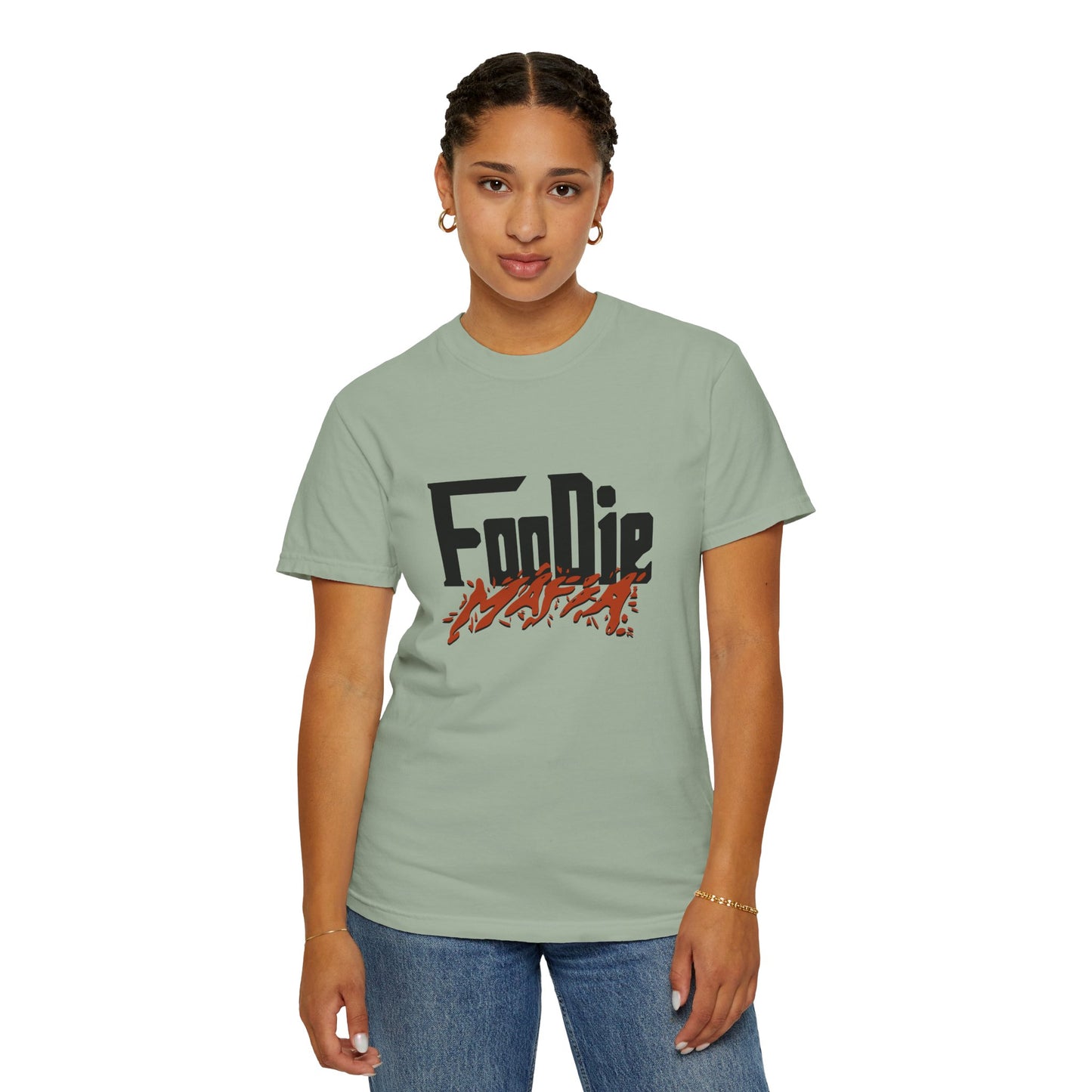 L.O.E.F Foodie Mafia Tee Shirt (Rust)