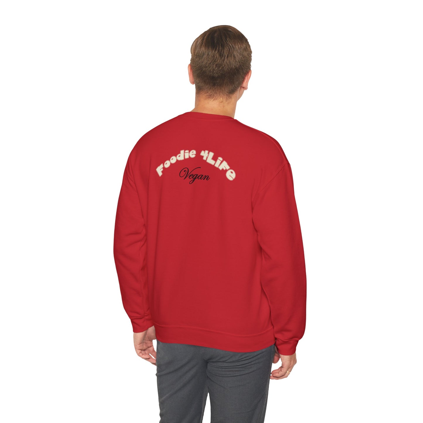 L.O.E.F Foodie 4Life Vegan Sweatshirt (White)