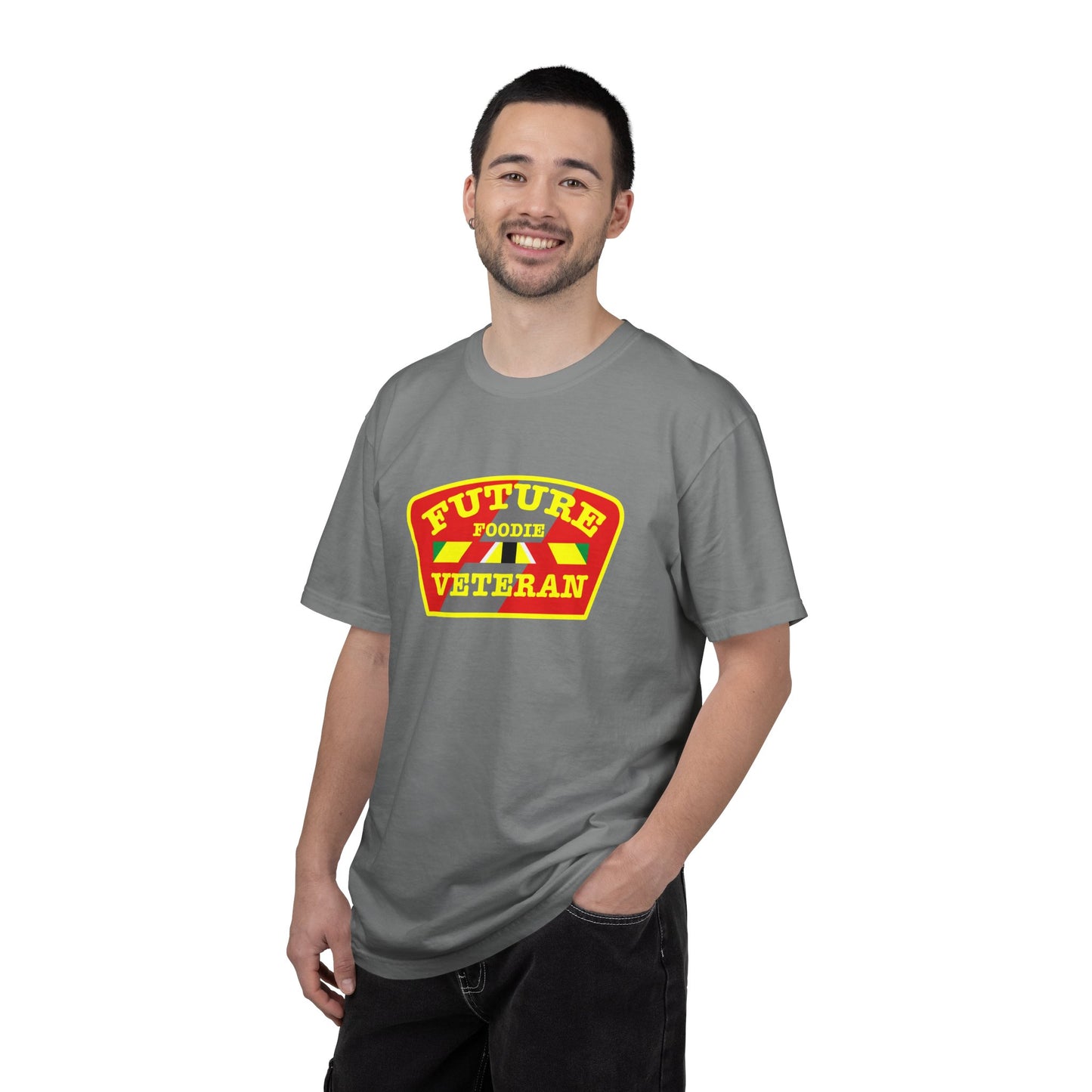 L.O.E.F Future Foodie Veteran Unisex Tee Shirt (Yellow)