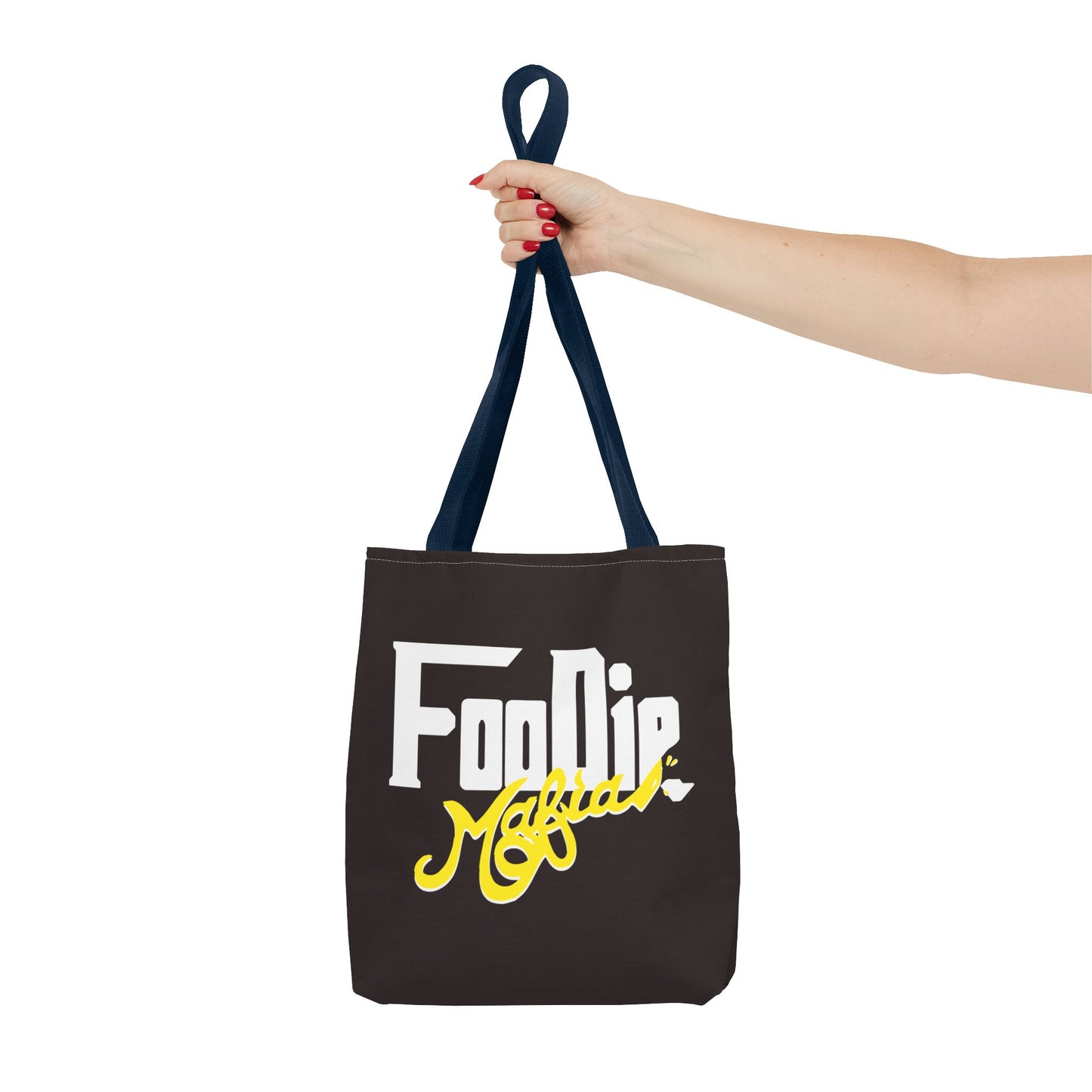 L.O.E.F White Foodie Mafia Tote Bag (Yellow)