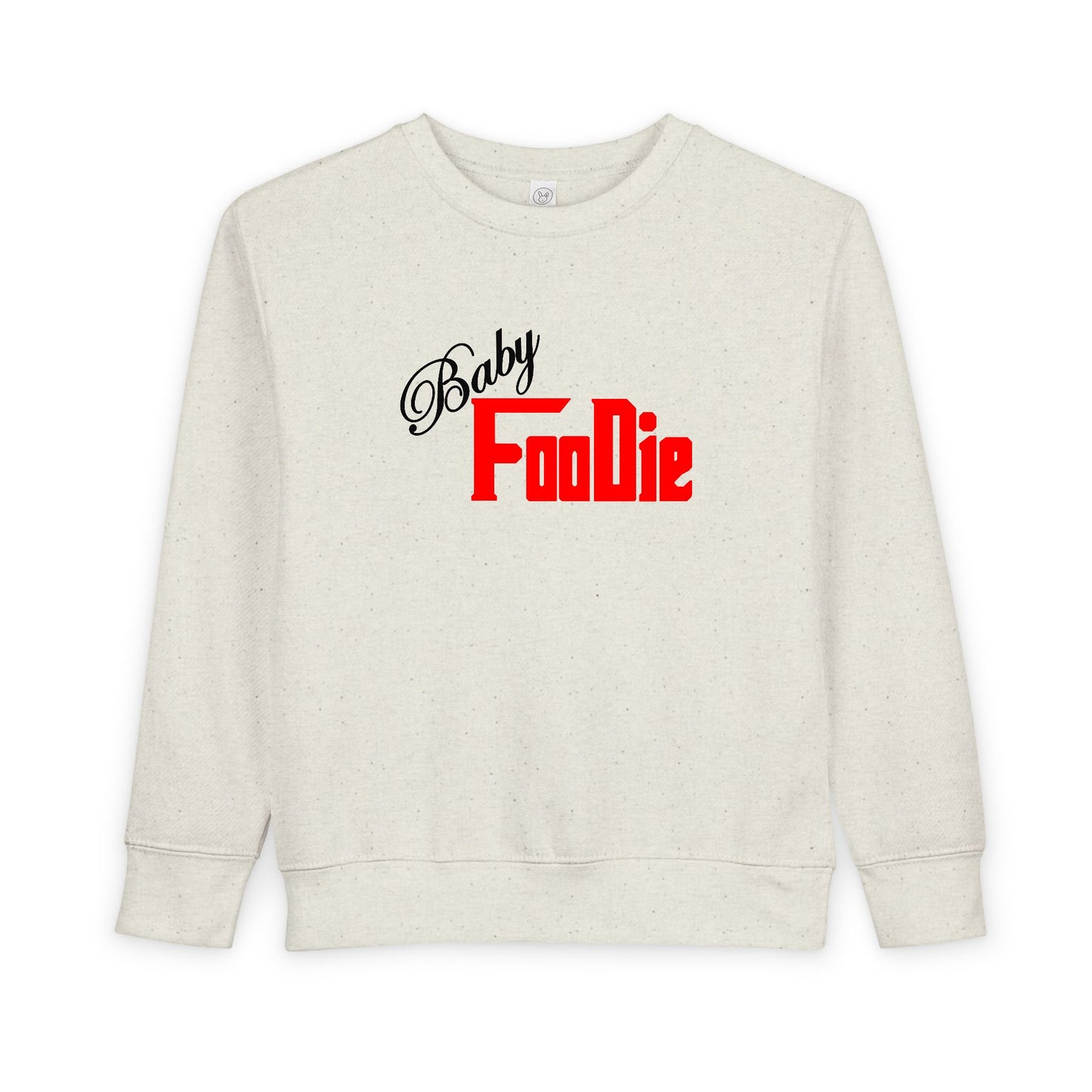 L.O.E.F Baby Foodie Toddler Sweatshirt (Fiery Red)