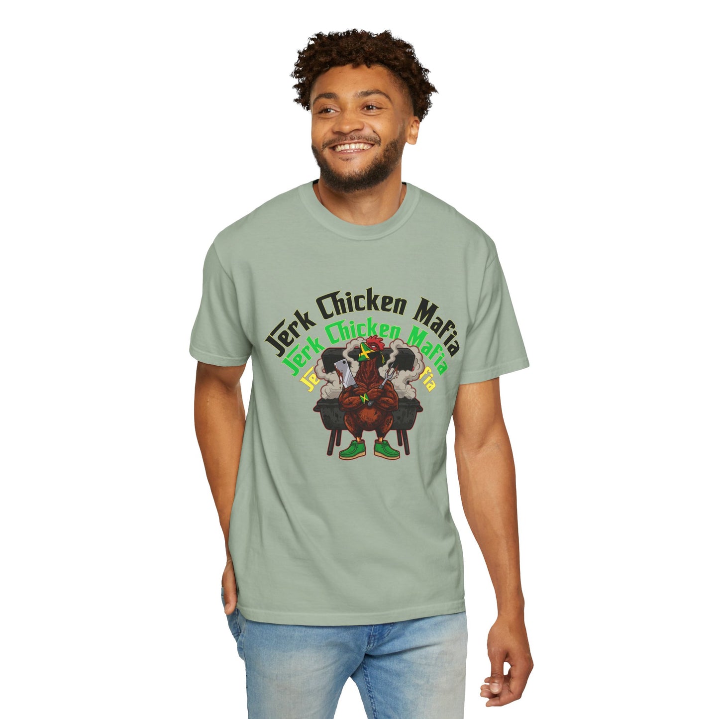 L.O.E.F Jerk Chicken Mafia Unisex Tee Shirt