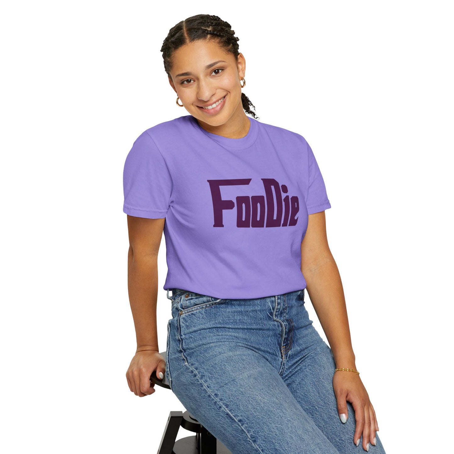 L.O.E.F Foodie Unisex Tee Shirt (Deep Purple)