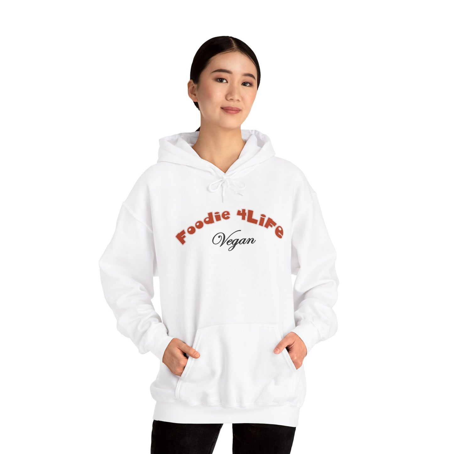 L.O.E.F Foodie 4Life Vegan Hoodie (Rust)