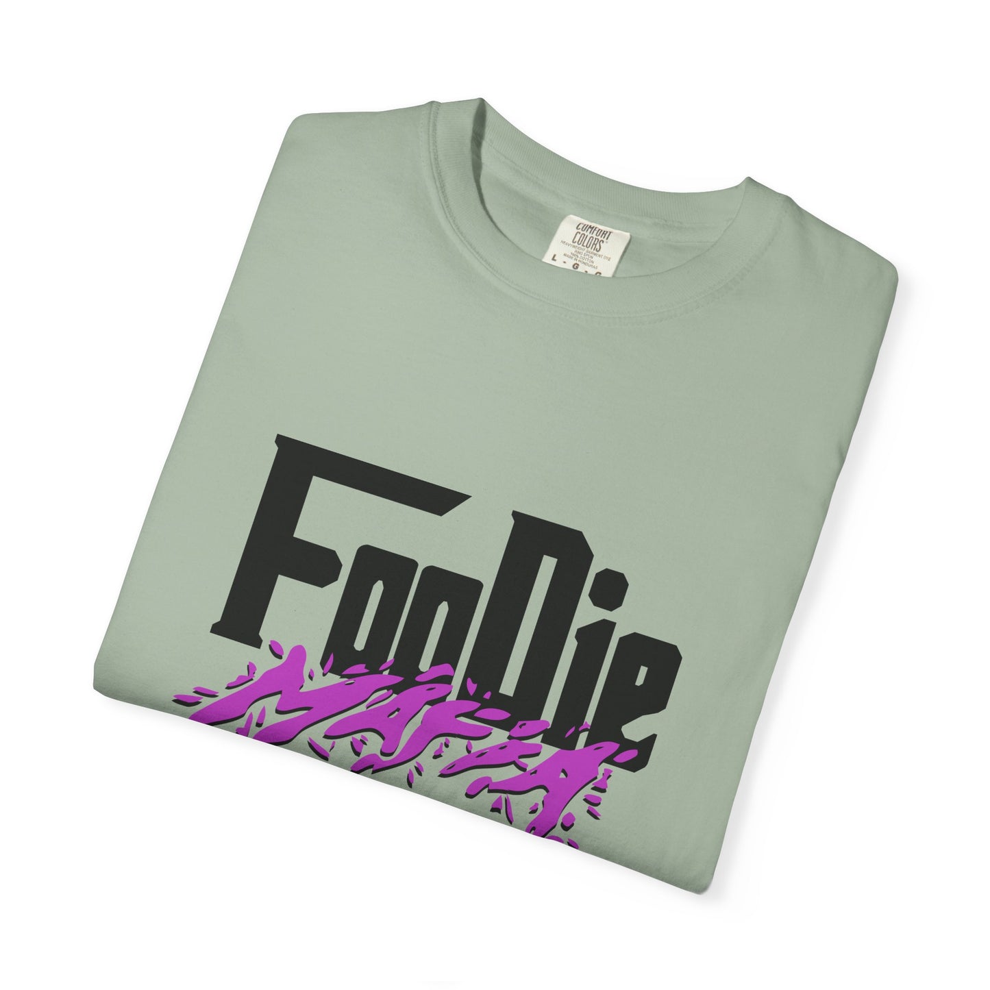 L.O.E.F Foodie Mafia Unisex Tee Shirt (Bright Purple)