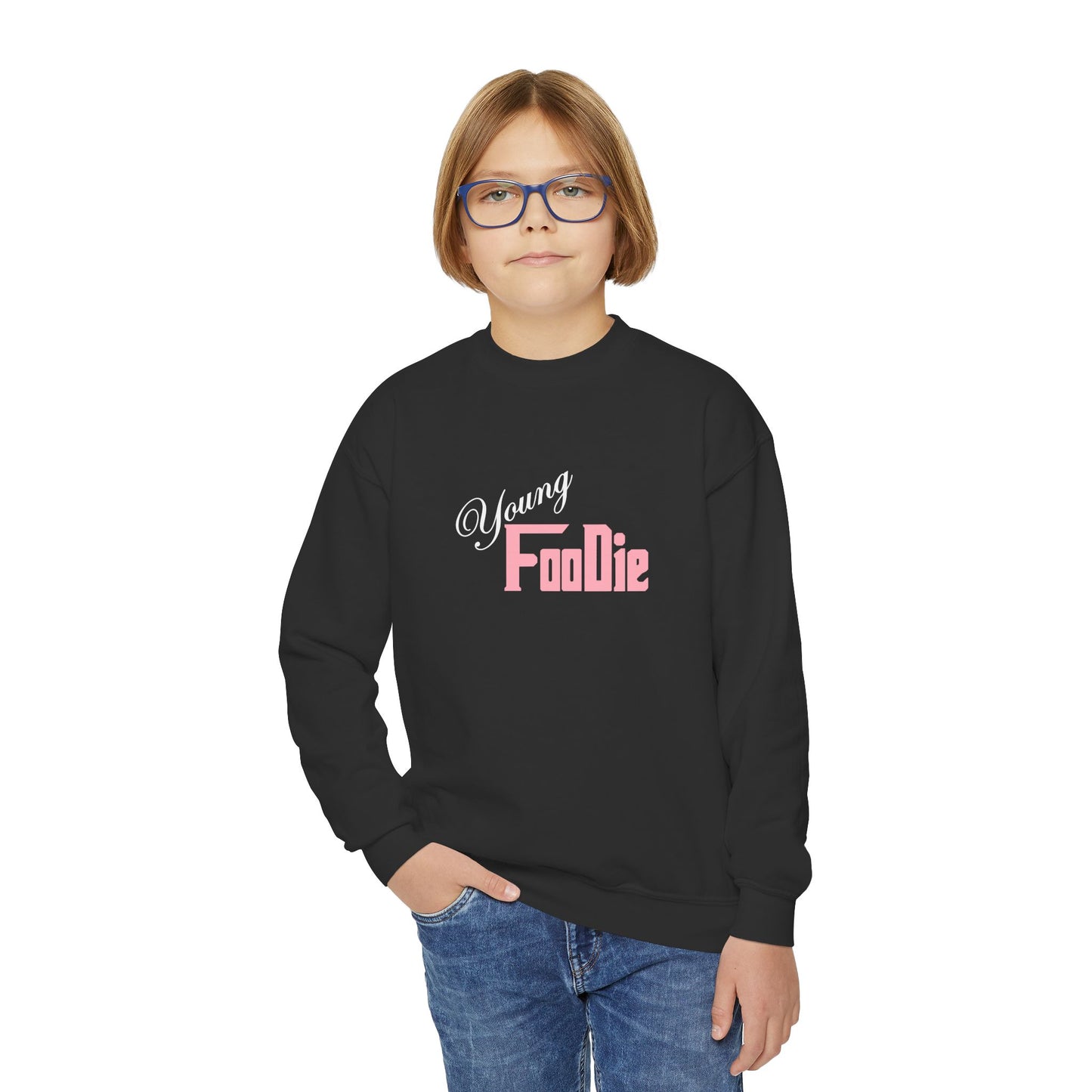 L.O.E.F Young Foodie Youth Sweatshirt (Soft Pink)