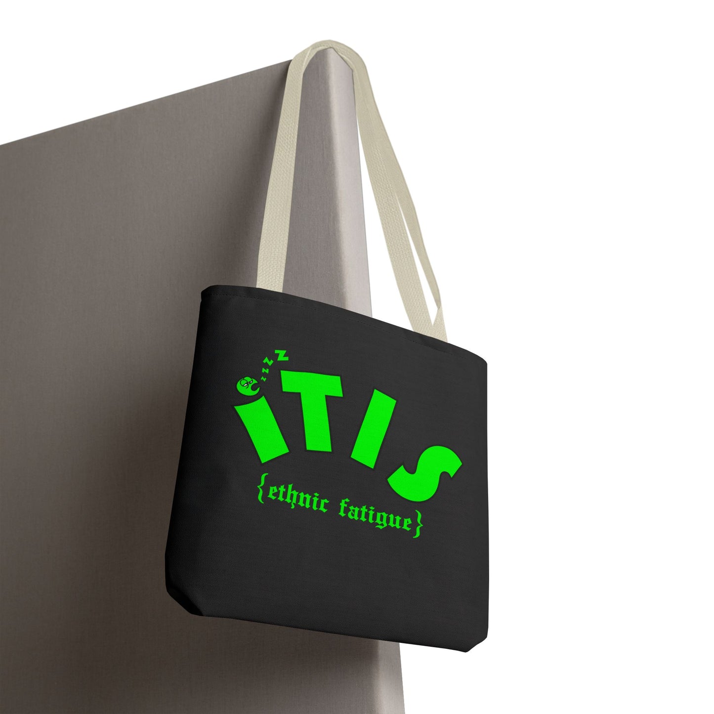 L.O.E.F ITIS Tote Bag (Neon Green)