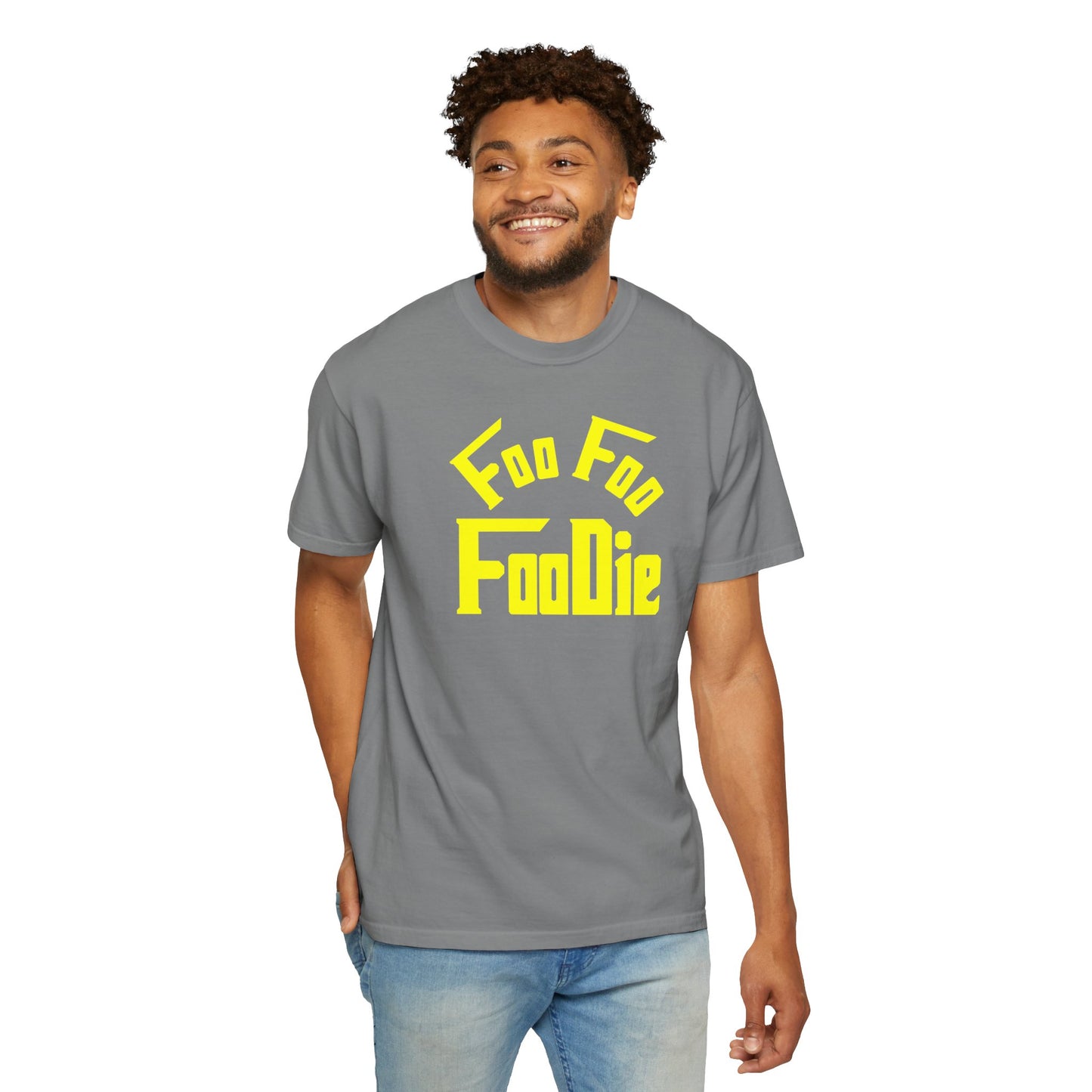 L.O.E.F FOO FOO FOODIE Unisex Tee shirt (Yellow)