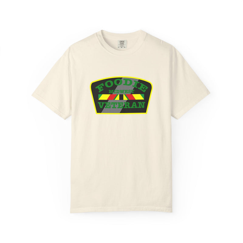 L.O.E.F Foodie Veteran MIDWEST Unisex Tee Shirt (Green)
