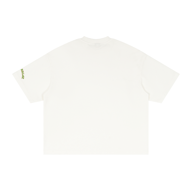 L.O.E.F. Life Oxtail Killaz Textured Waffle Washed Boxy T-Shirt