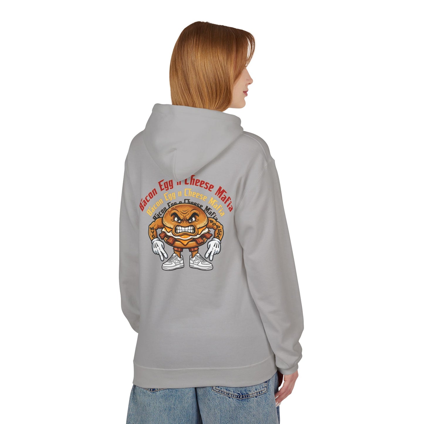 L.O.E.F Bacon Egg n Cheese Mafia Unisex Hoodie