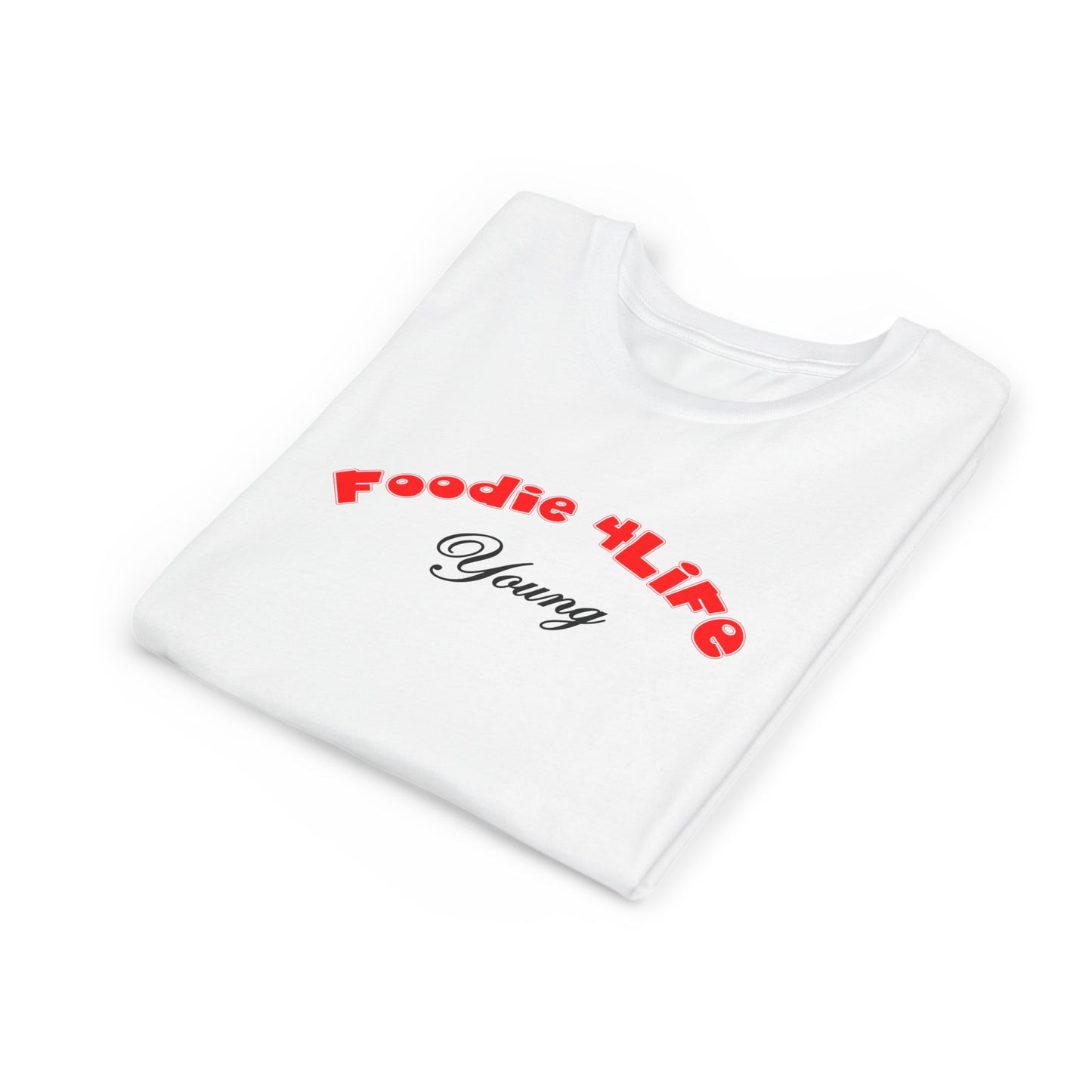 L.O.E.F Foodie 4Life Young Tee Shirt  (Fiery Red)