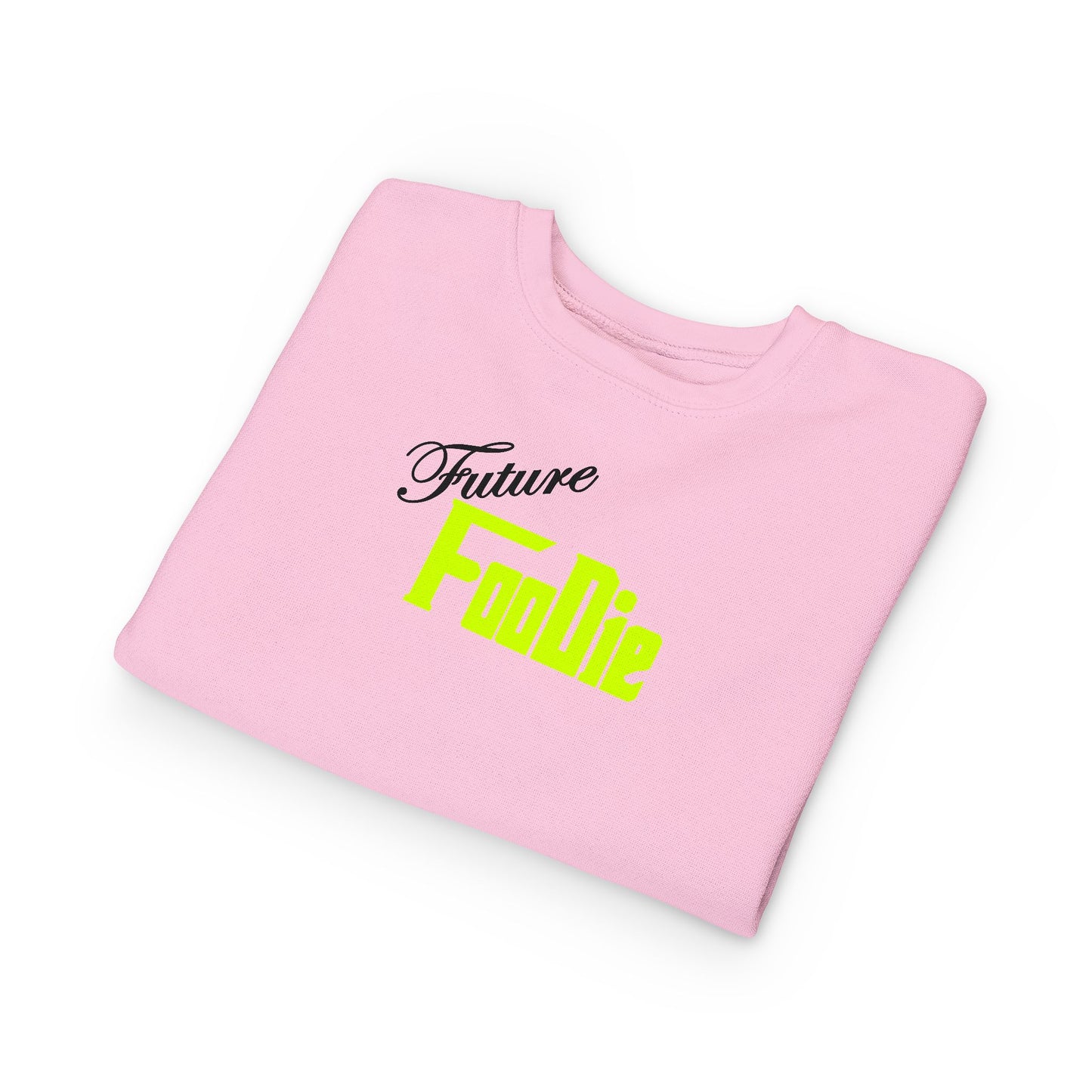 L.O.E.F Future Foodie Toddler Sweatshirt (Neon Yellow)
